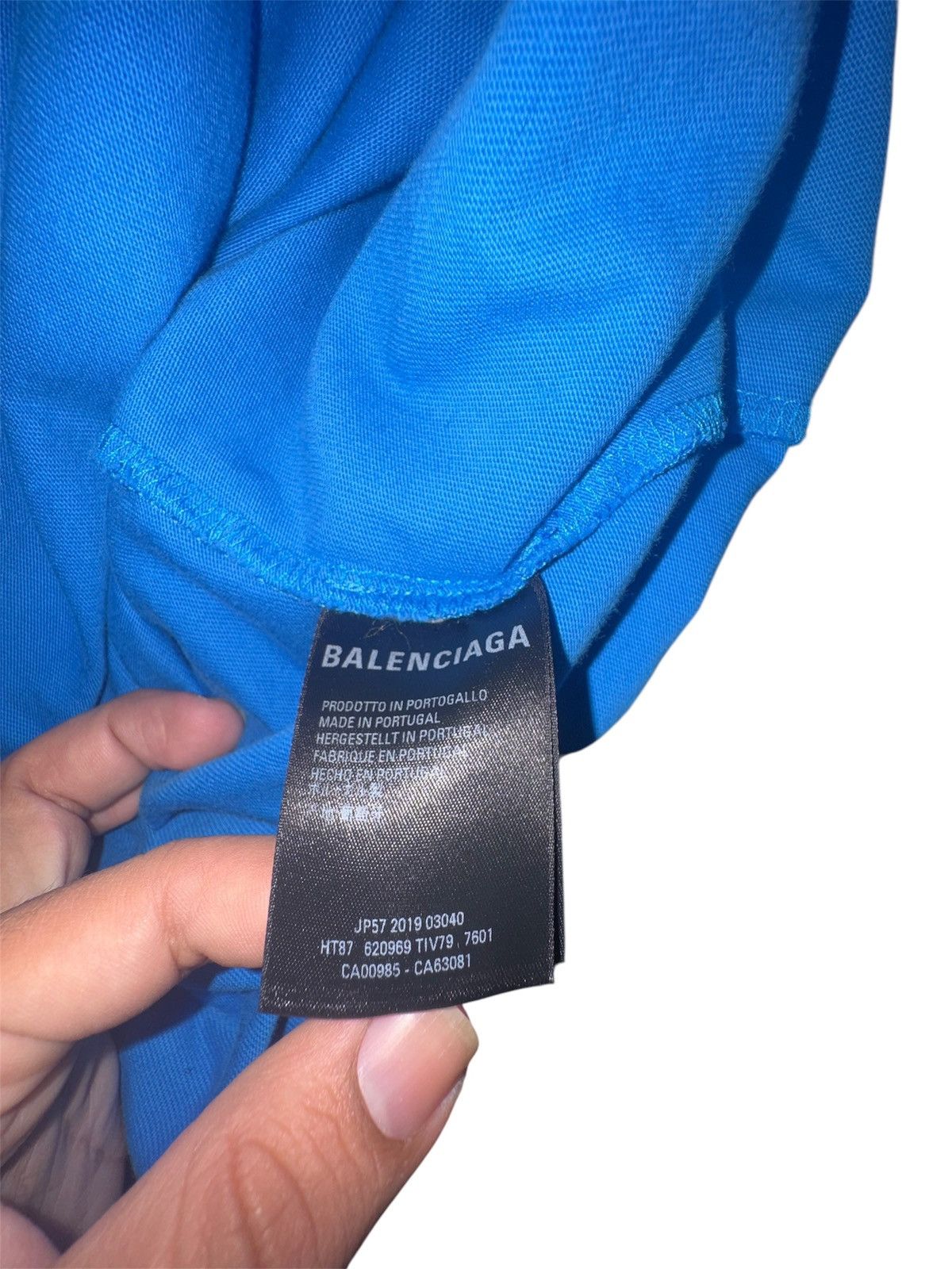 Balenciaga Balenciaga MasterCard Logo Tee Size US L / EU 52-54 / 3 - 5 Thumbnail