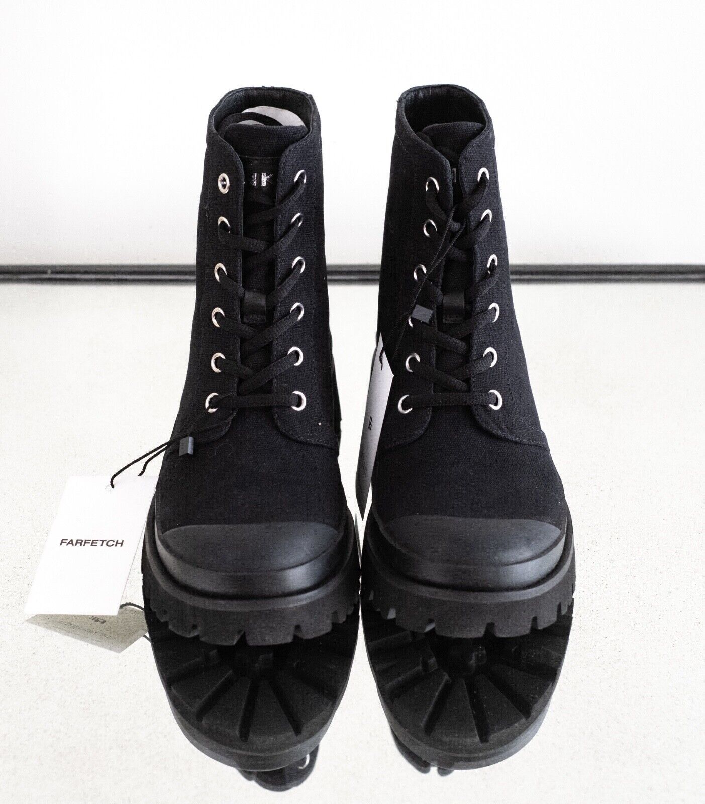 Pinko PINKO Donna Tronchetto Canvas Women Boots Size 38/8 Size US 8 / IT 38 - 13 Thumbnail