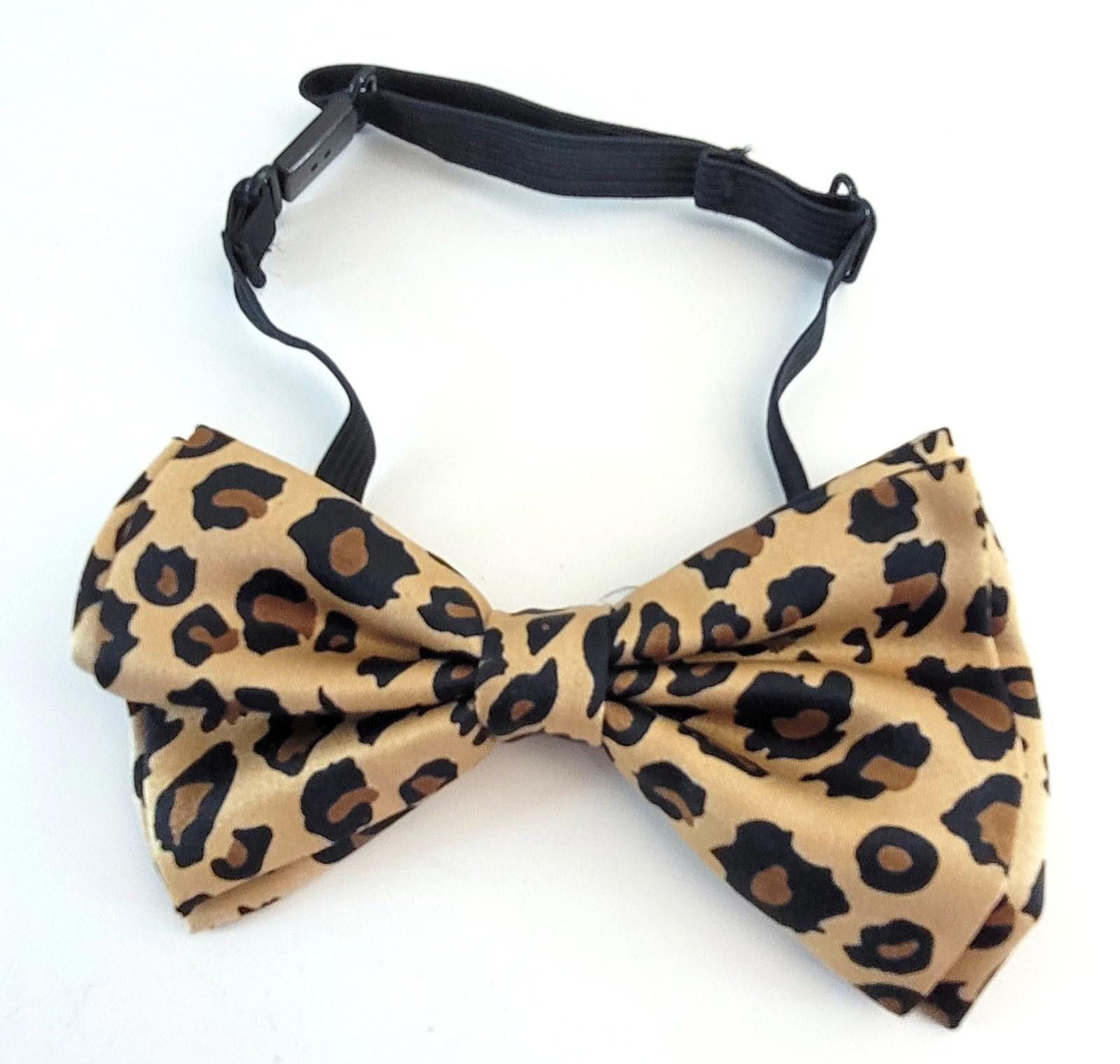 Other Leopard Animal Print Bow Tie Adjustable Size ONE SIZE - 1 Thumbnail