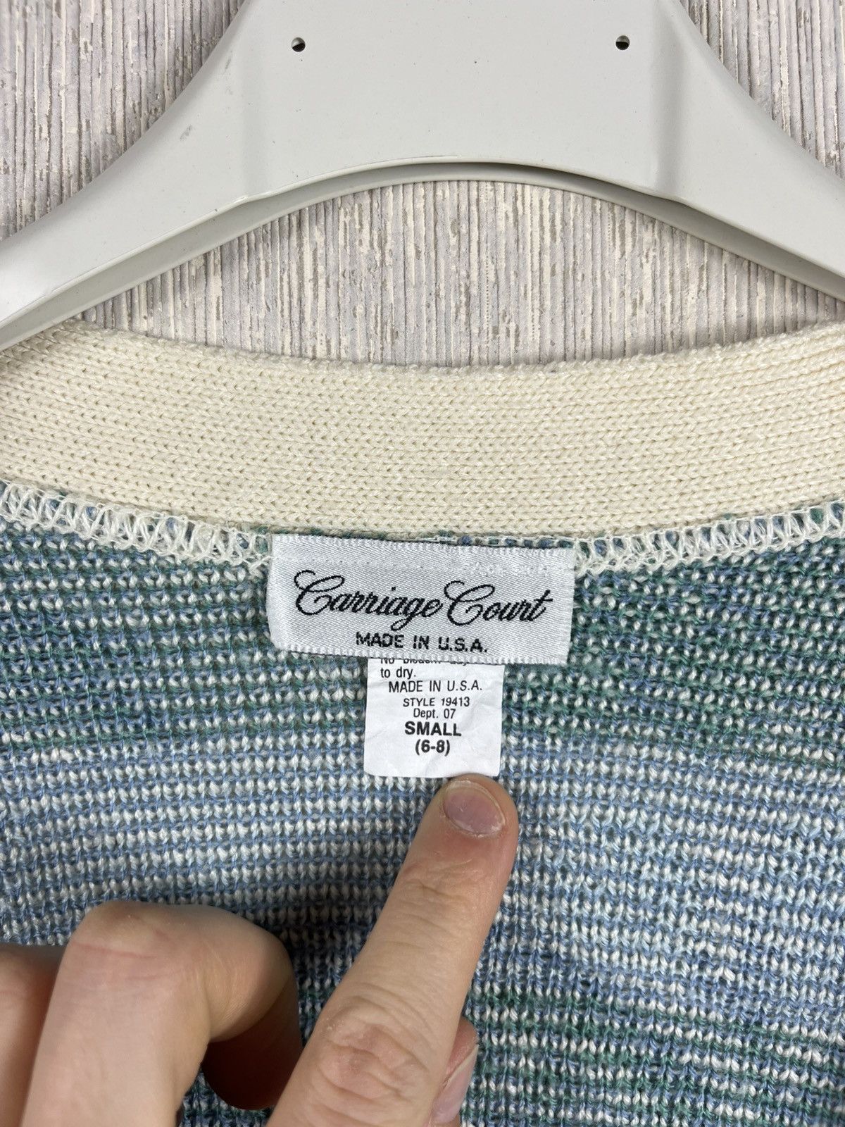 Vintage Vintage Carriage Court floral patterned cardigan sweater Size US S / EU 44-46 / 1 - 15 Thumbnail