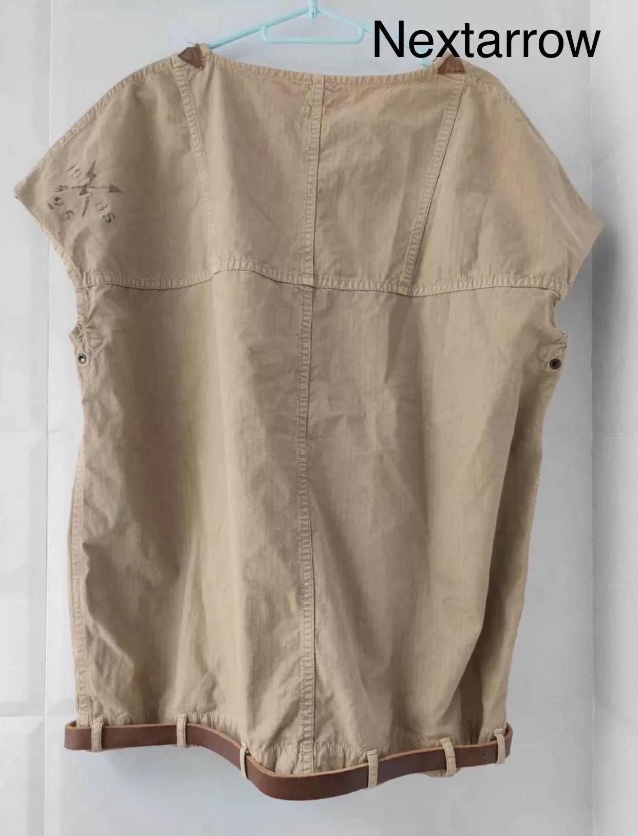 Kapital Kapital genuine Japanese made post, sleeveless t-shirt Size US S / EU 44-46 / 1 - 2 Thumbnail