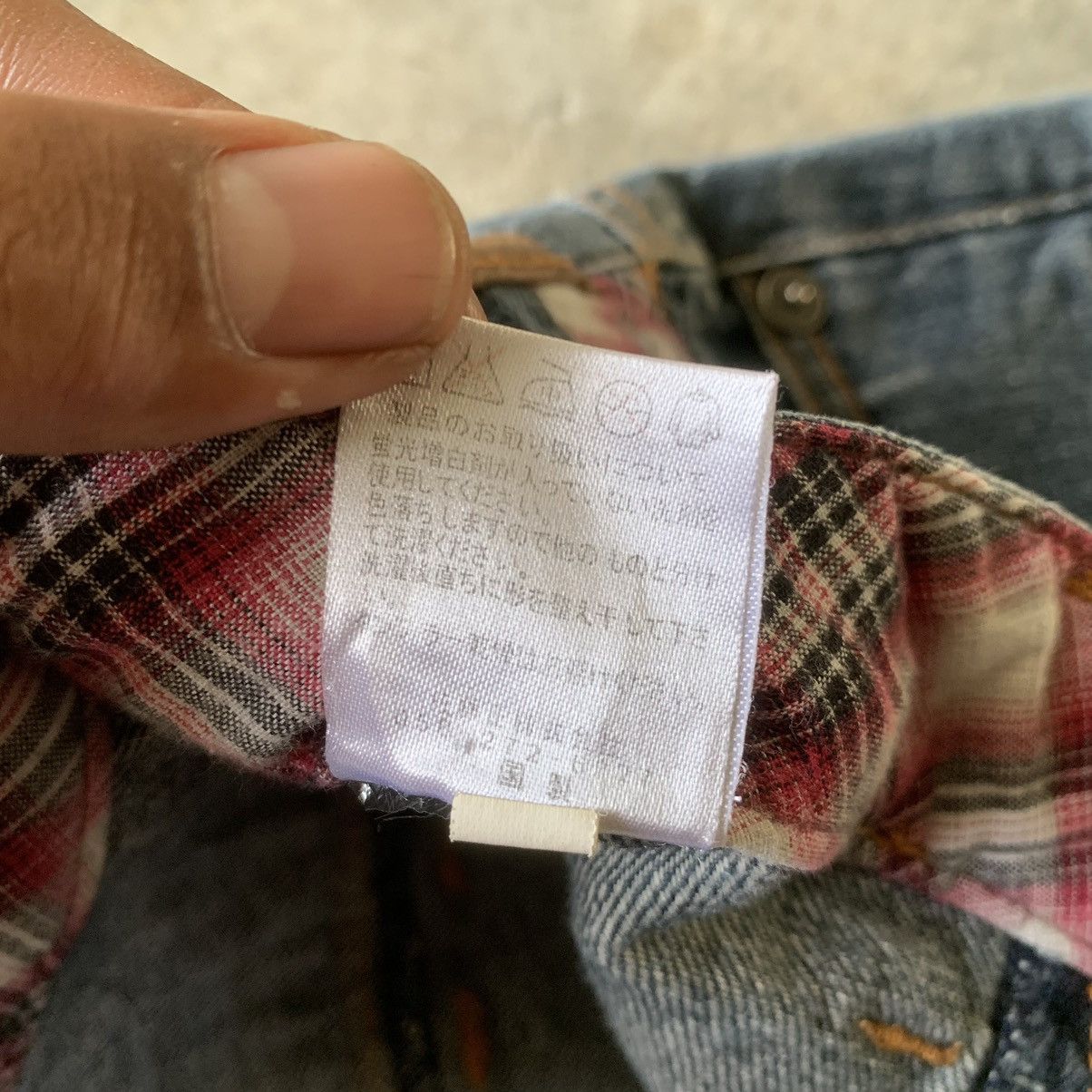 14th Addiction × If Six Was Nine × Tornado Mart Nylaus Double Waist Bondage Design Jeans Size US 29 - 11 Thumbnail