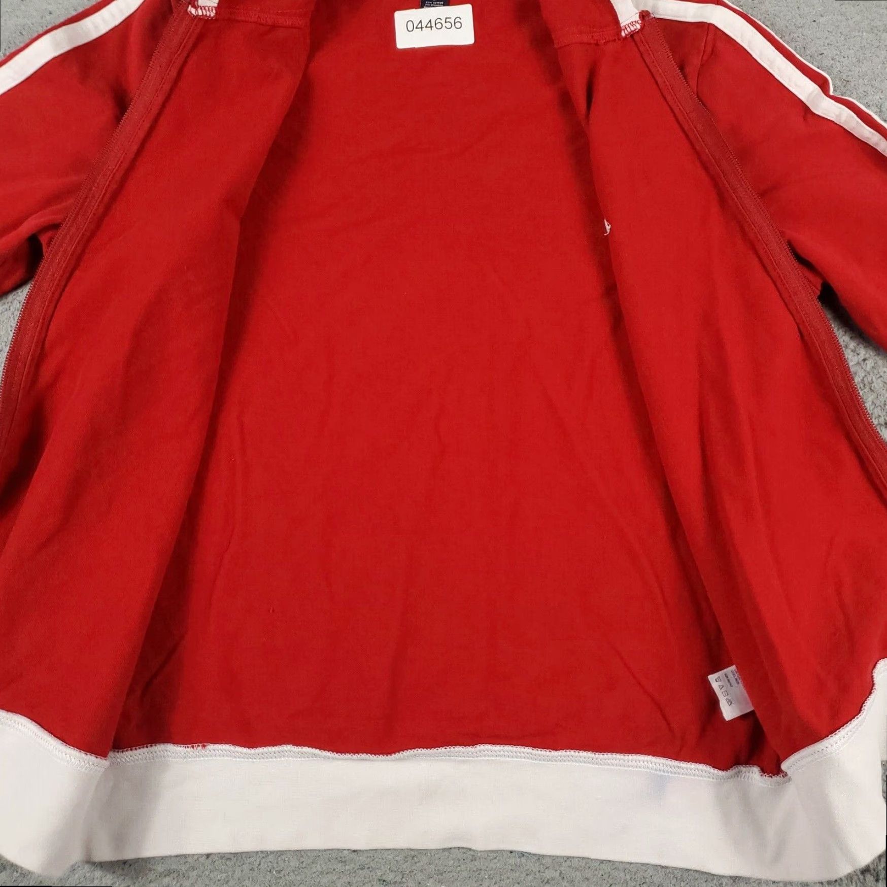 Nautica Nautica Womens Small Red White Full Zip Hoodie Size S / US 4 / IT 40 - 3 Thumbnail