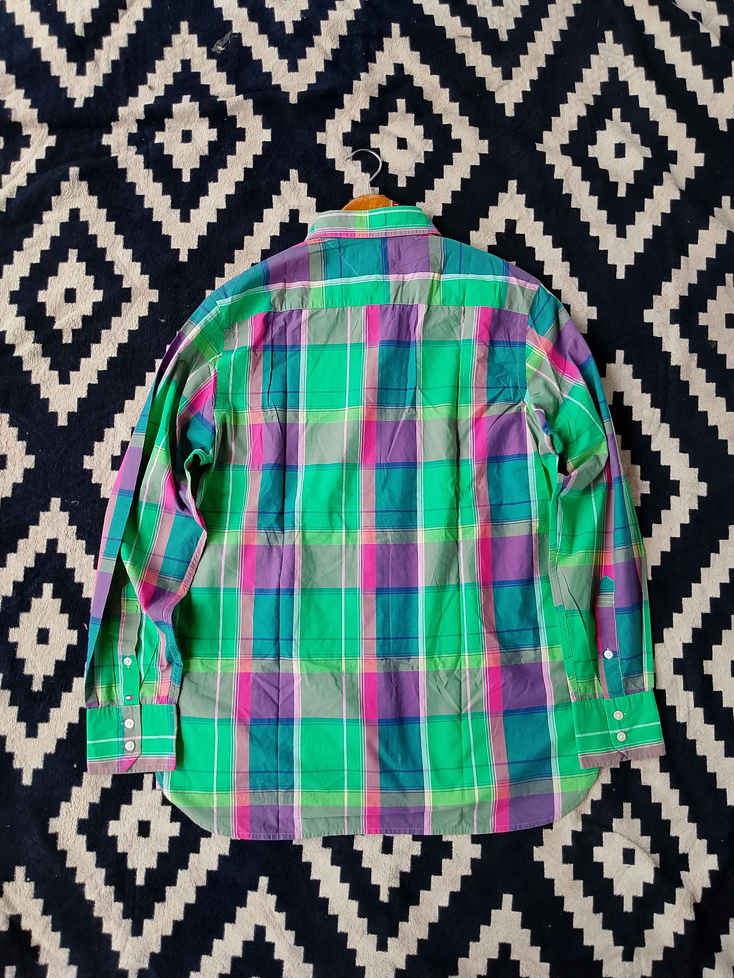 Tommy Hilfiger Tommy Hilfiger Acid Lime Oxford Shirt A Shock to the System Size US S / EU 44-46 / 1 - 5 Thumbnail