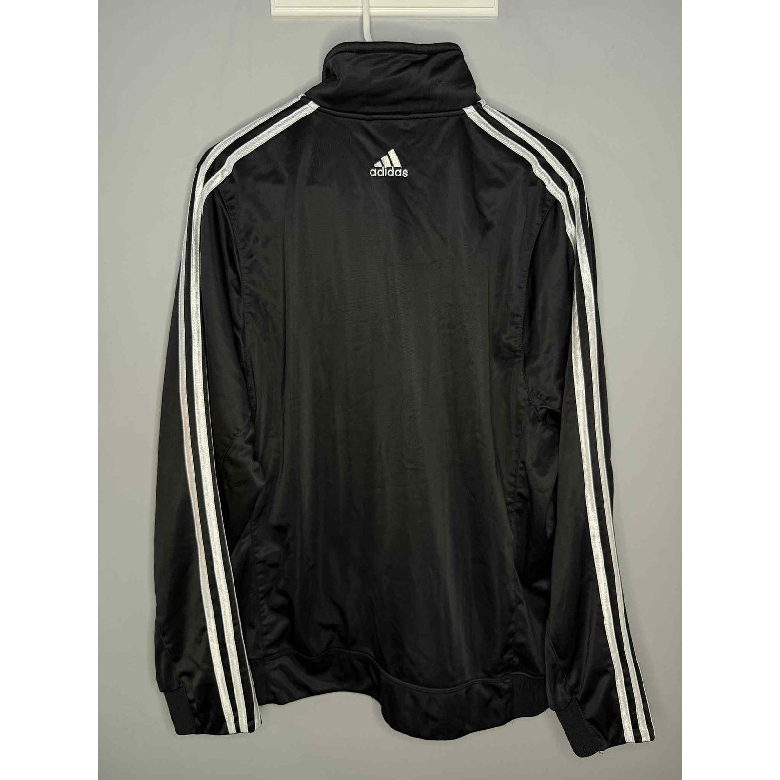 Adidas Adidas 3-Striped Track Jacket Black/White Men's Size Large Size US L / EU 52-54 / 3 - 5 Thumbnail