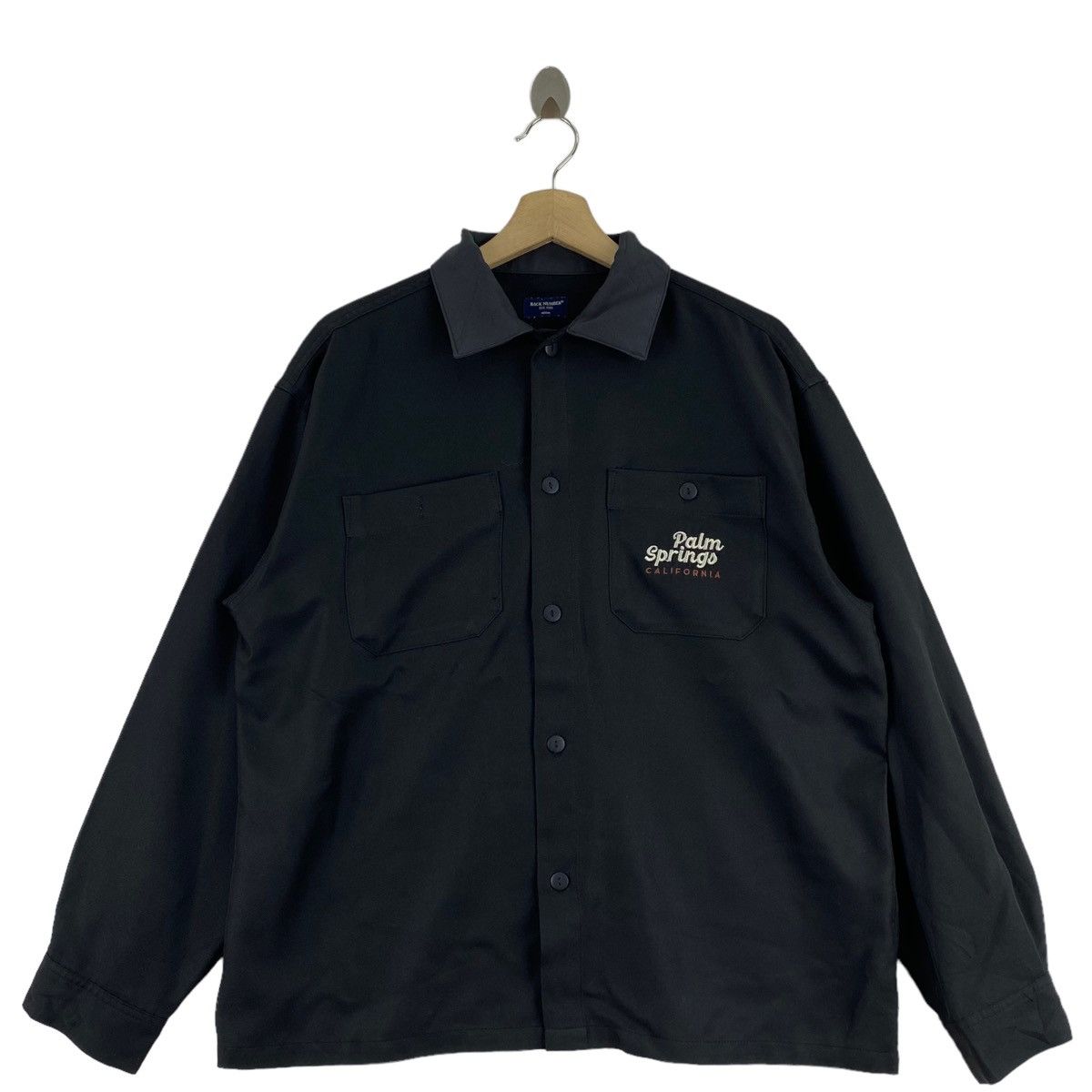 Japanese Brand BACK NUMBER Japan Brand Palm Springs California Embroidered Size US M / EU 48-50 / 2 - 2 Thumbnail