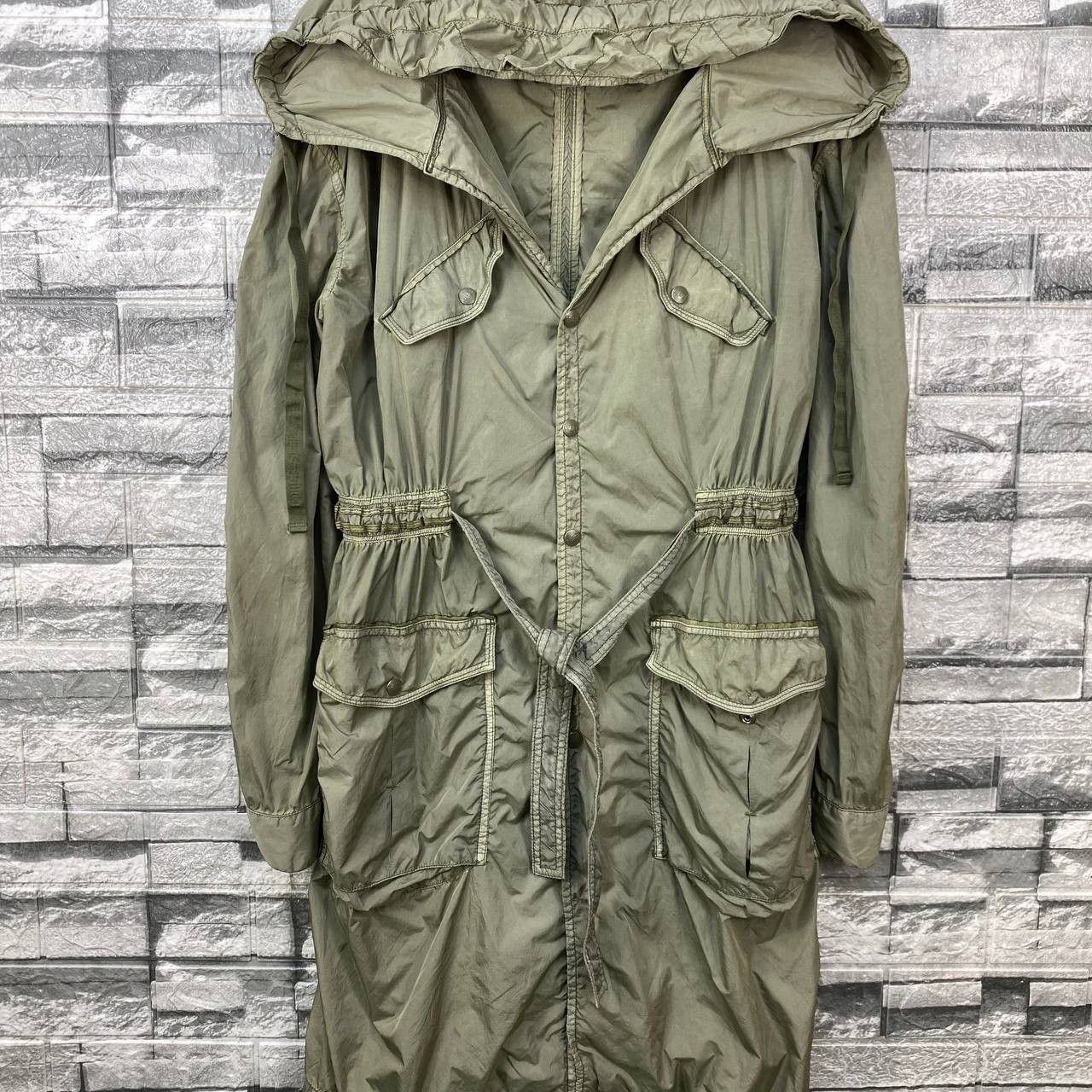 Diesel Black Gold RARE DIESEL WRINKLE NYLON UTILITY PARACHUTE PARKAS Size US L / EU 52-54 / 3 - 13 Thumbnail