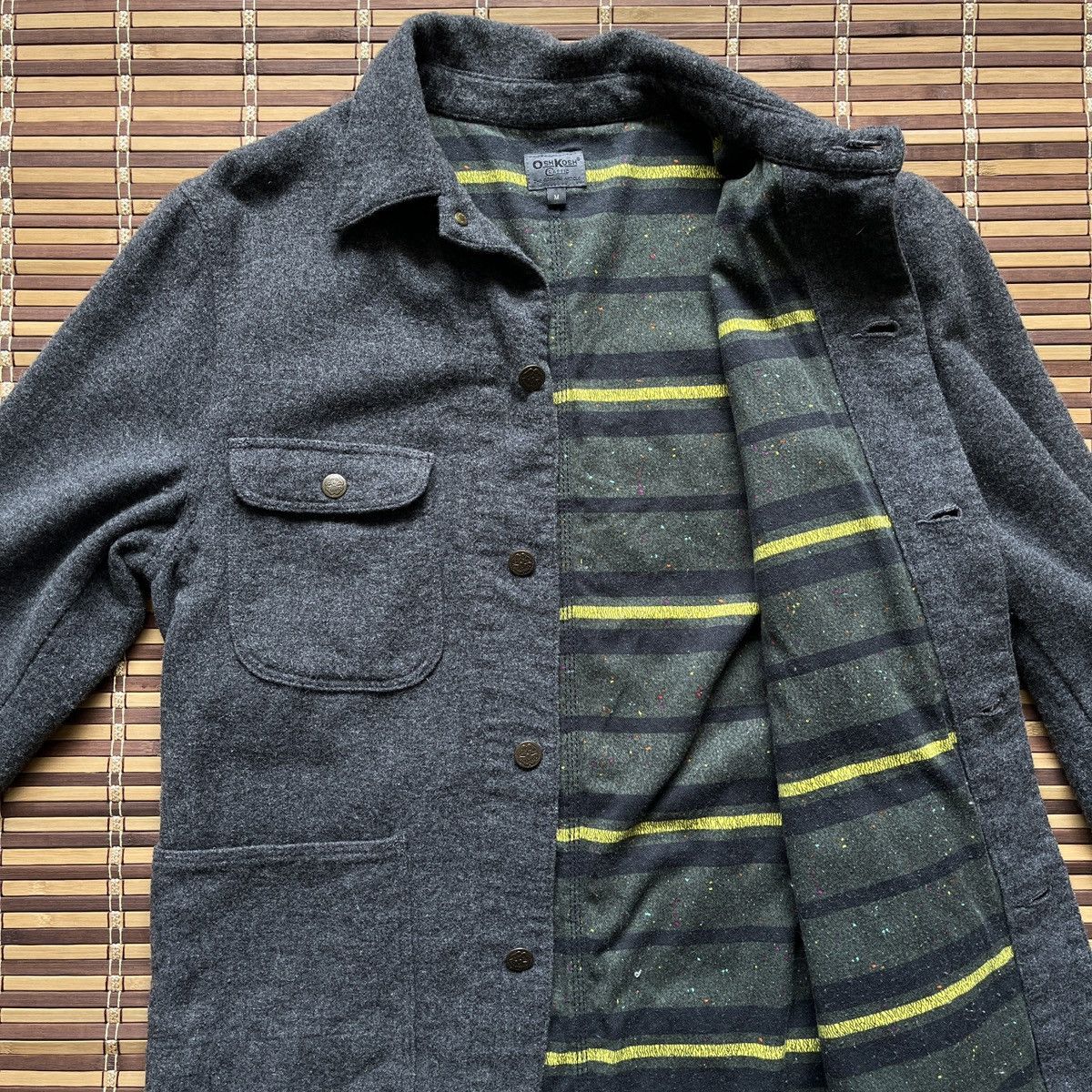 Oshkosh Oshkosh Blanket Fall Winter Wool Jacket Japan Size US M / EU 48-50 / 2 - 13 Thumbnail