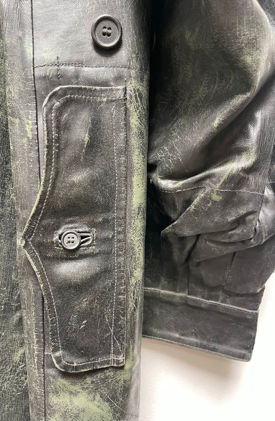 Handmade Soot Heavy Rubber Trench Size US XL / EU 56 / 4 - 4 Thumbnail