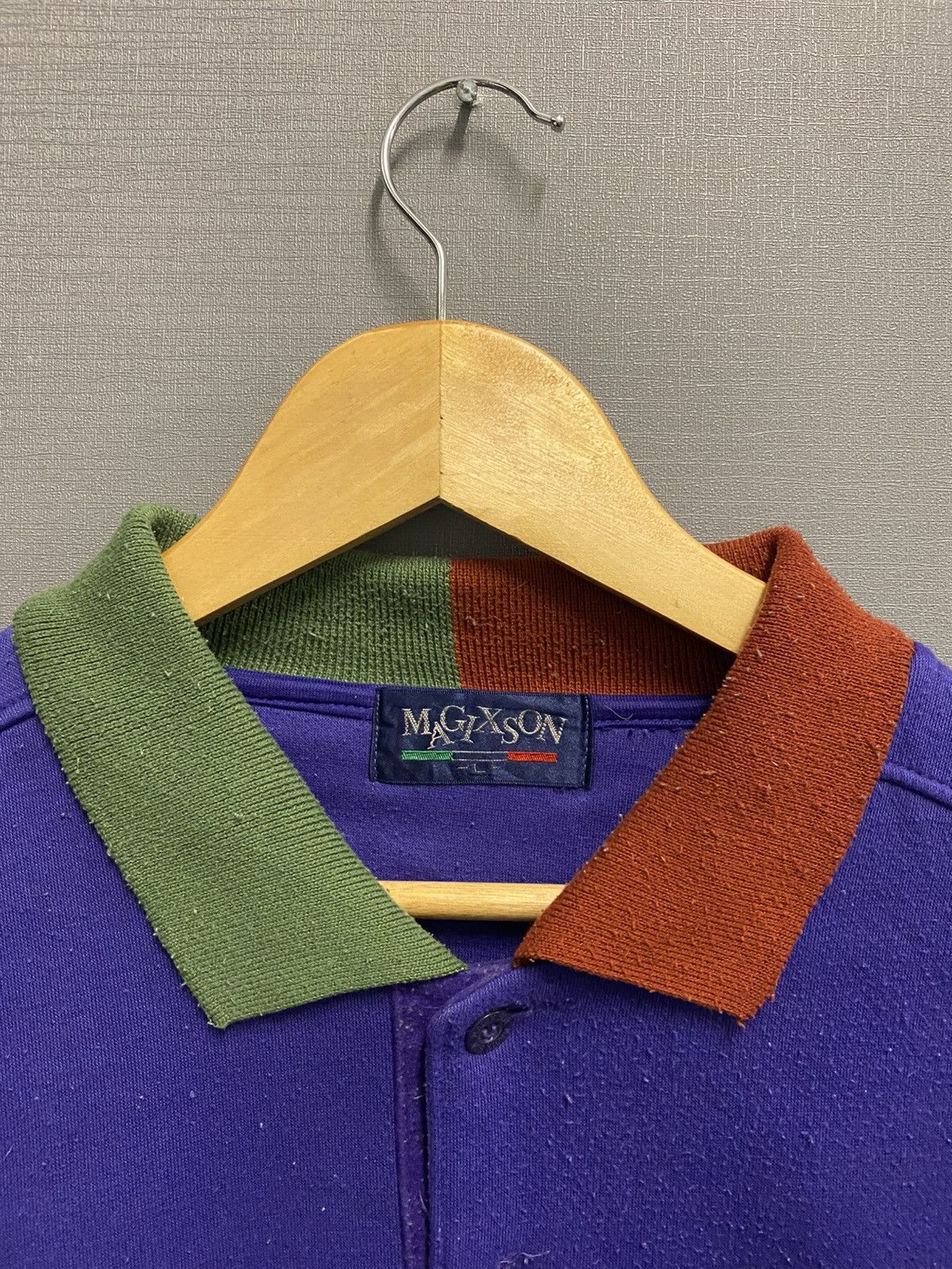 Vintage Vintge Magixson Collar Sweatshirt Size US L / EU 52-54 / 3 - 6 Thumbnail