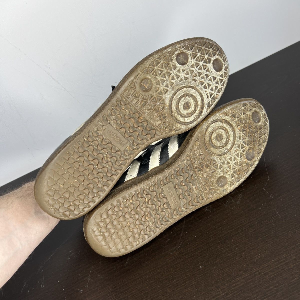 Adidas × Vintage Vintage Adidas Samba OG Black 2006 Trainers Shoes Y2K Size US 10.5 / EU 43-44 - 6 Thumbnail