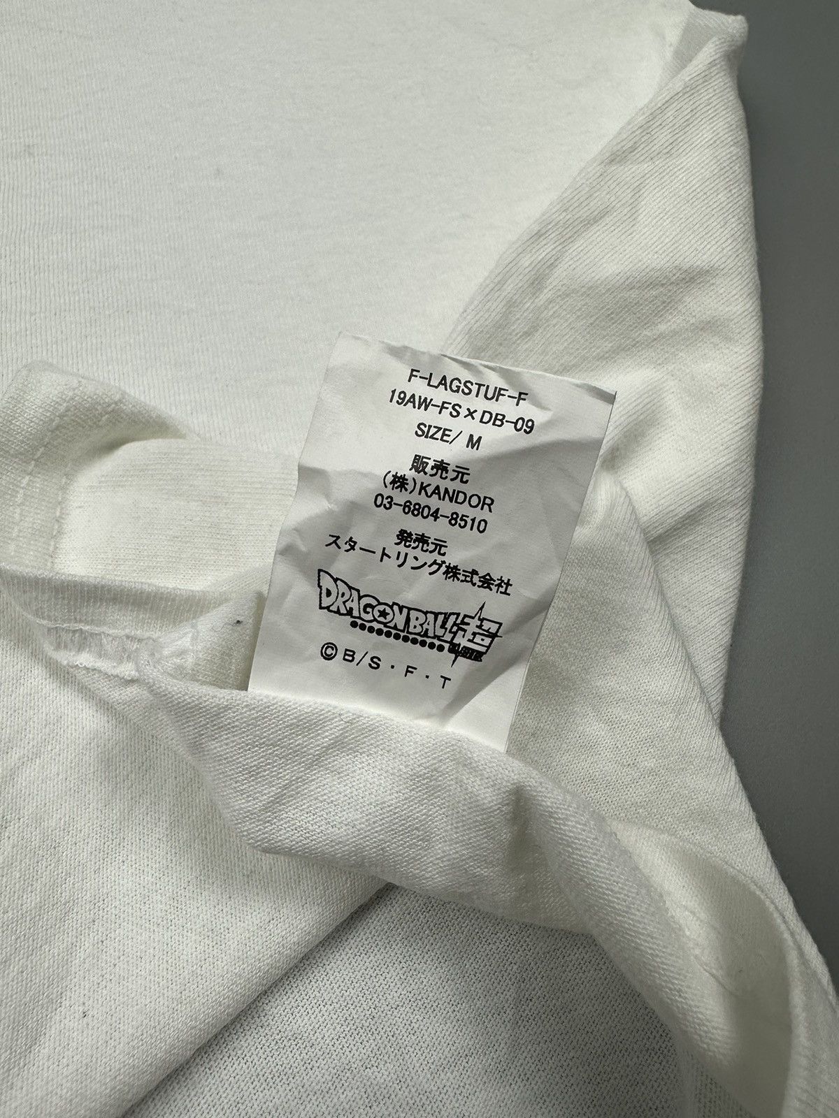 Flagstuff × Hook-Ups × Japanese Brand Flagstuff x Dragon Ball Ranfan Hook-Ups Design Tee Size US M / EU 48-50 / 2 - 6 Thumbnail