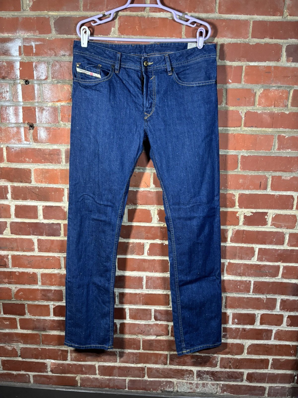Diesel Diesel Waykee 0829H Regular Straight Jeans Measures 36x34.5 Size US 36 / EU 52 - 2 Thumbnail