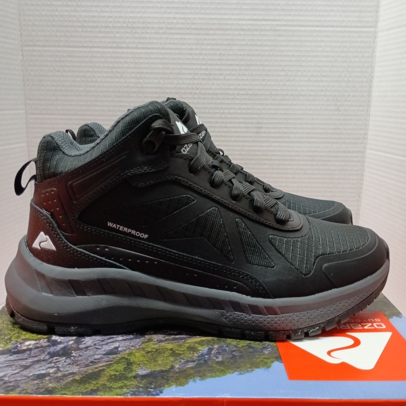 Other Men’s size 7 Ozark Trail Tech Hiker Waterproof Boots Black Size US 7 / EU 40 - 1 Thumbnail