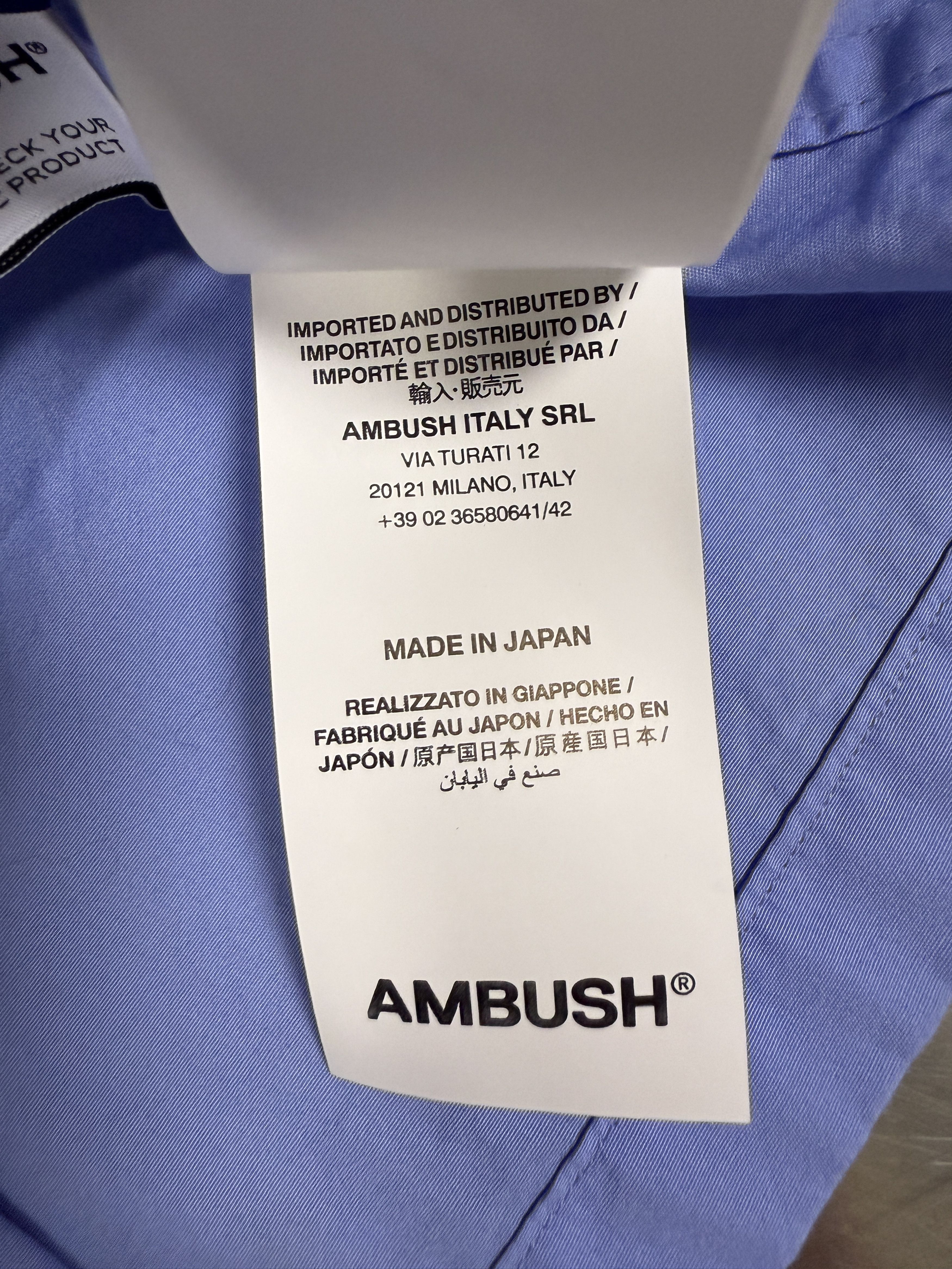 Ambush Design $475 Ambush Cropped Over Shirt Size XS / US 0-2 / IT 36-38 - 13 Thumbnail