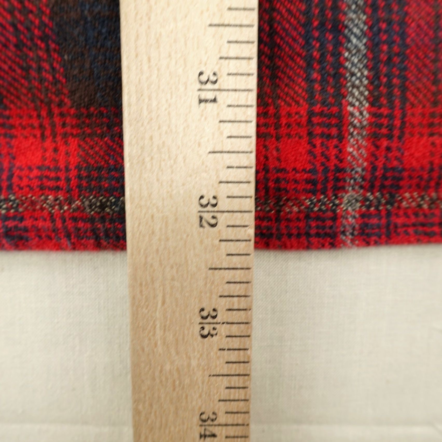 Gap VINTAGE Gap Shirt Mens XL Red Black Plaid Flannel Long Sleeve Button-Up Work Y2K Mens Size US XL / EU 56 / 4 - 7 Thumbnail