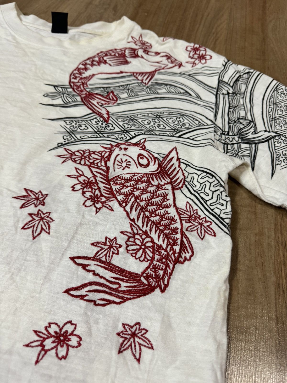 Other VINTAGE EMBROIDERY SUKAJAN TSHIRT Size US L / EU 52-54 / 3 - 2 Thumbnail