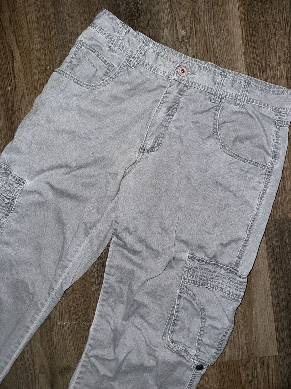 Vintage Rare Vintage 90s Caffeine Cargo Pants Size US 34 / EU 50 - 1 Thumbnail