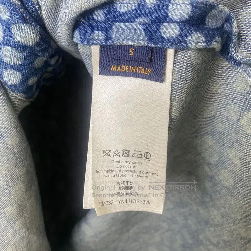 Louis Vuitton Louis Vuitton Blue Cotton Men's T. Size US S / EU 44-46 / 1 - 5 Thumbnail