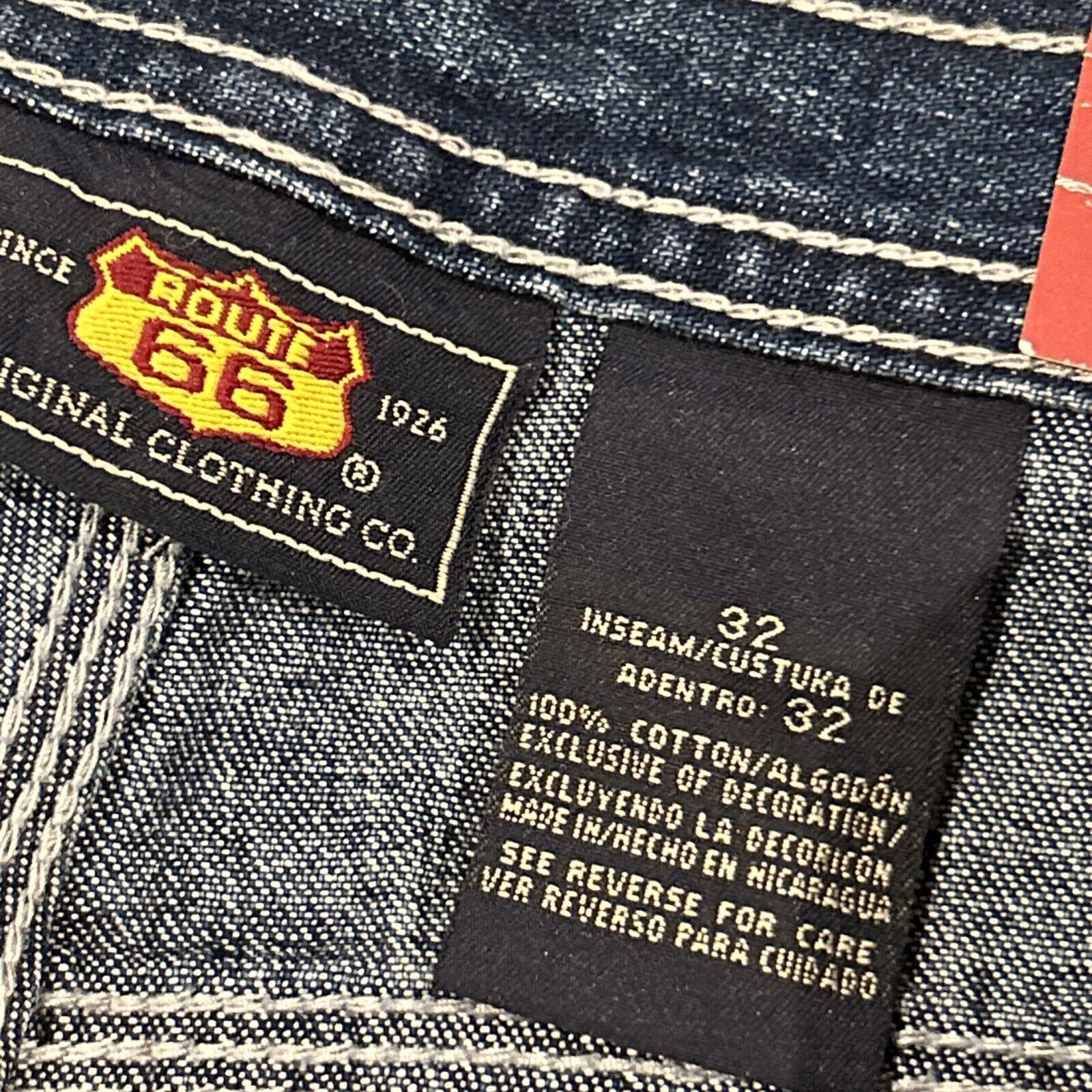 Route 66 Route 66 Carpenter Baggy Jeans 32x32 Loose Wide 2000s NWT Size US 32 / EU 48 - 4 Thumbnail
