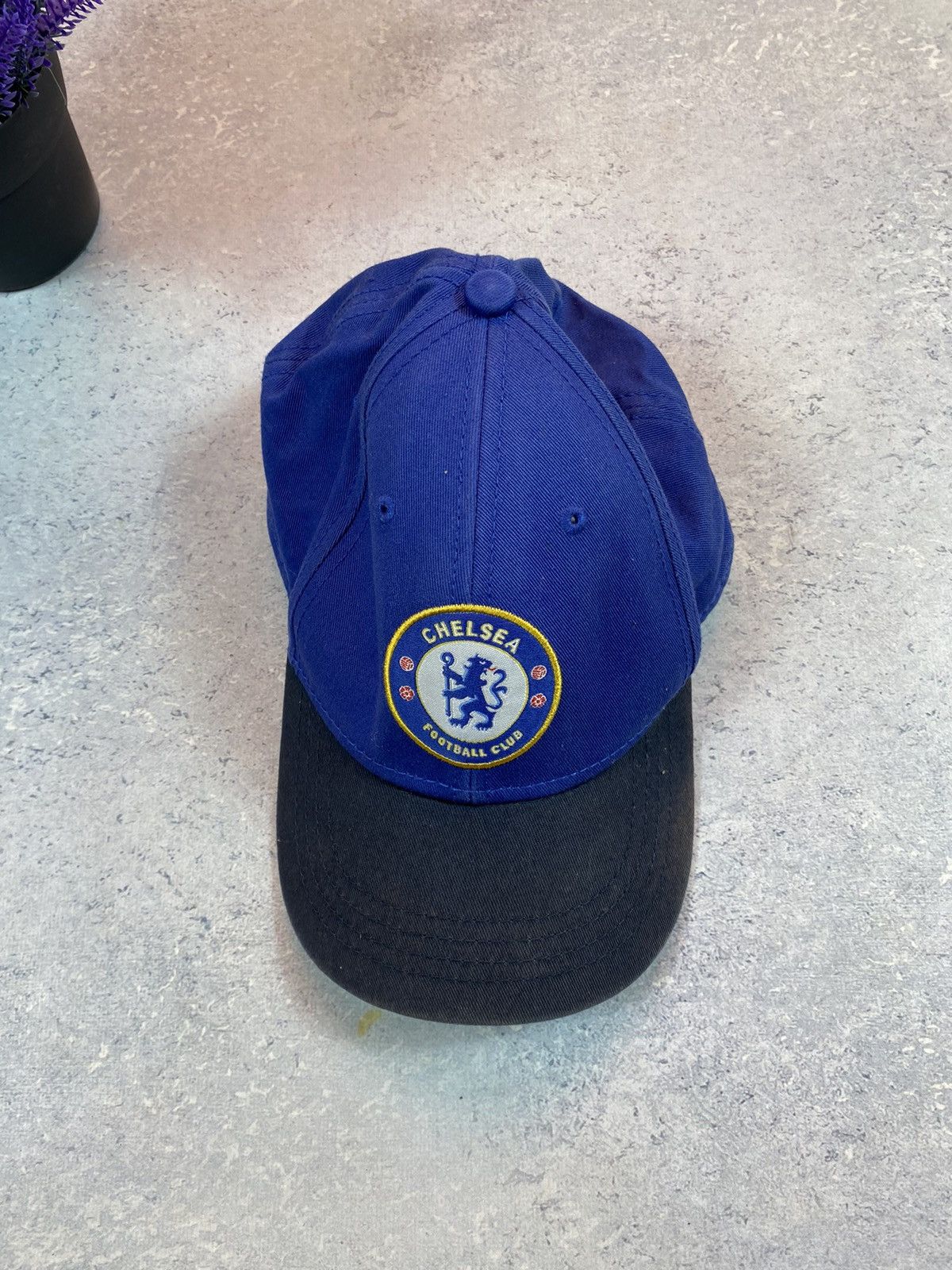 Chelsea Soccer × Designer Chelsea Junior Blue Cap Size ONE SIZE - 2 Thumbnail
