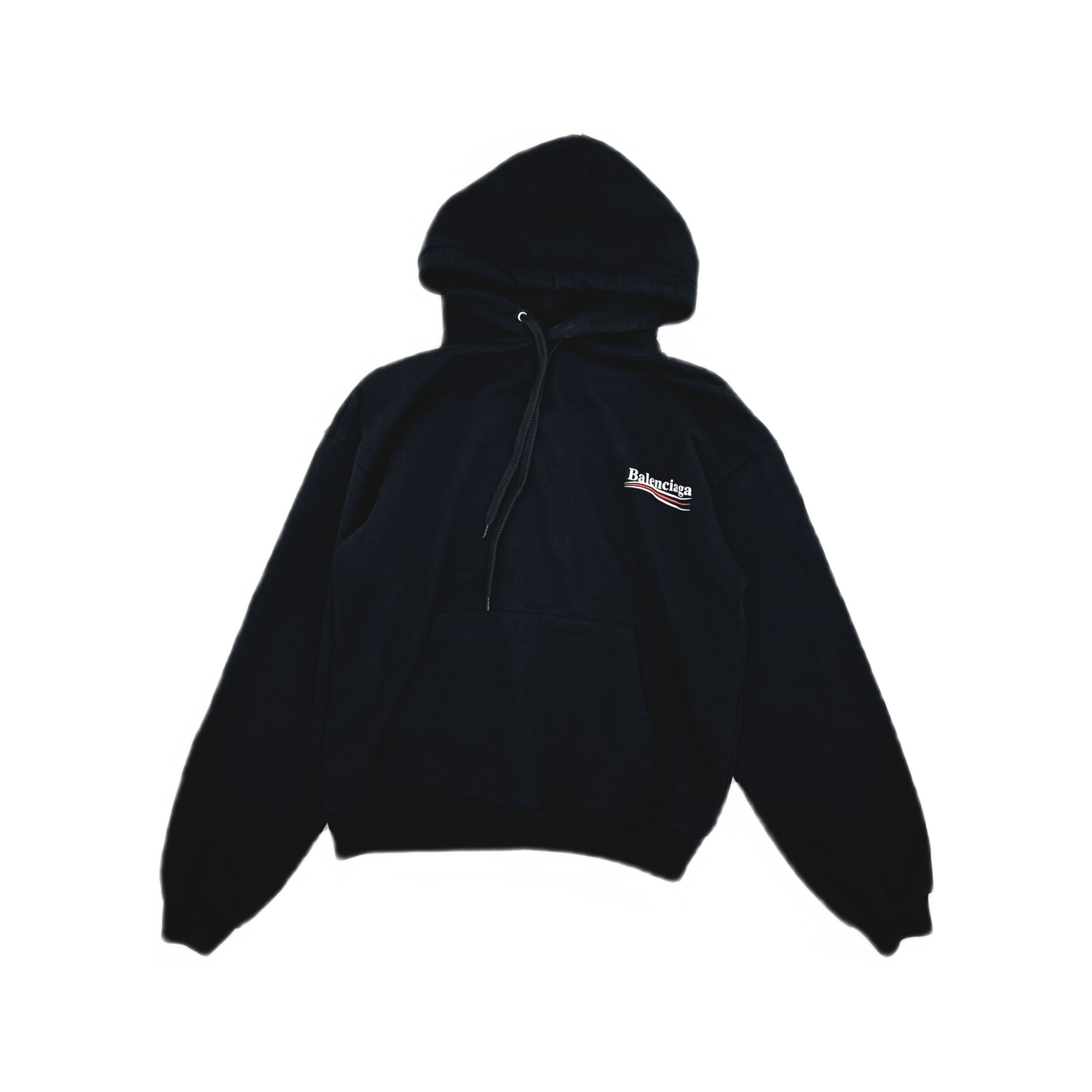 Balenciaga Balenciaga Wave Logo Hoodie Size S Size US S / EU 44-46 / 1 - 1 Thumbnail