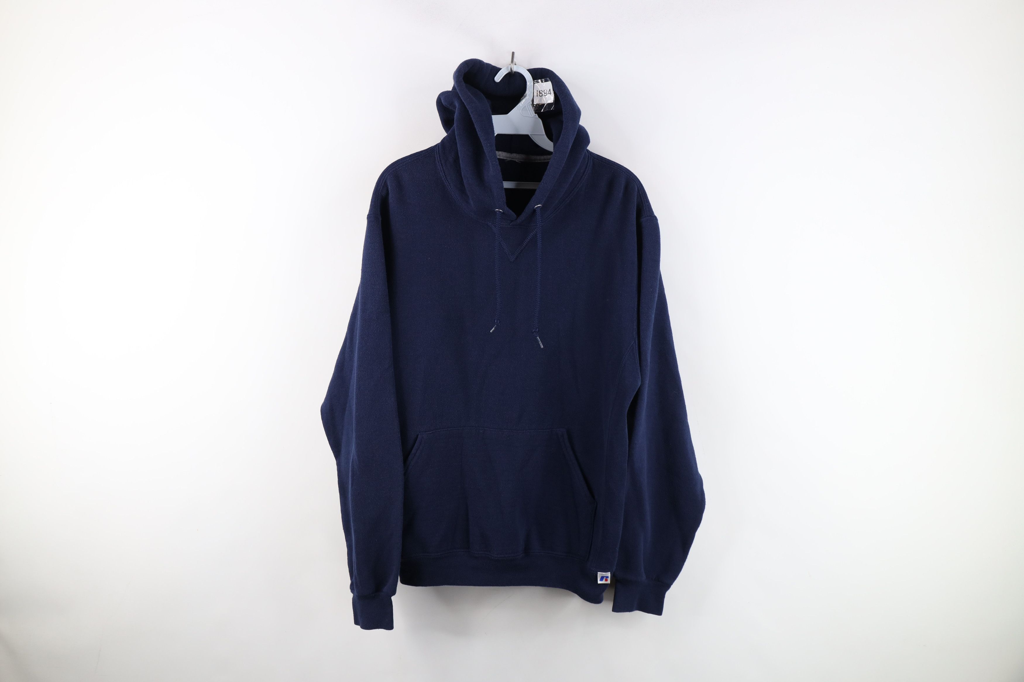 Russell Athletic Vintage 90s Y2K Russell Athletic Hoodie Sweatshirt Blue Size US M / EU 48-50 / 2 - 1 Thumbnail
