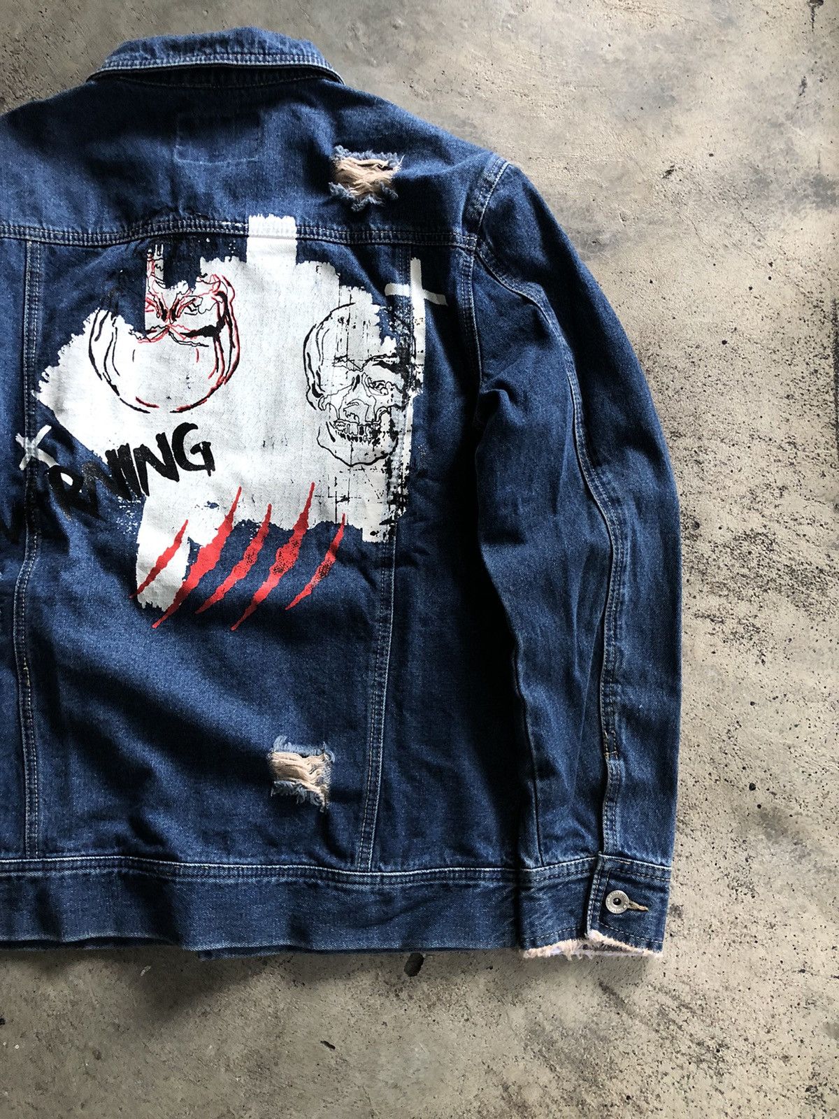 Other KAI-AAKMANN DENIM JACKET DISTRESSED Size US L / EU 52-54 / 3 - 3 Thumbnail