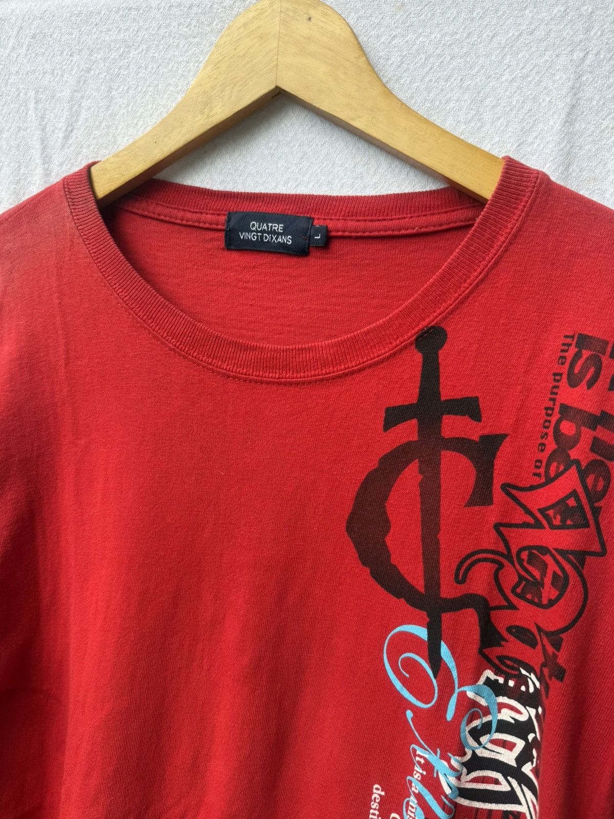 Hysteric Glamour Quatre Vingt Dixans Japanese Style Poem Longsleeve Size US M / EU 48-50 / 2 - 5 Thumbnail