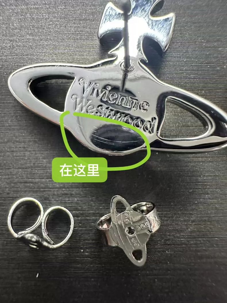 Vivienne Westwood Vivienne Westwood Saturn earring Size ONE SIZE - 4 Thumbnail