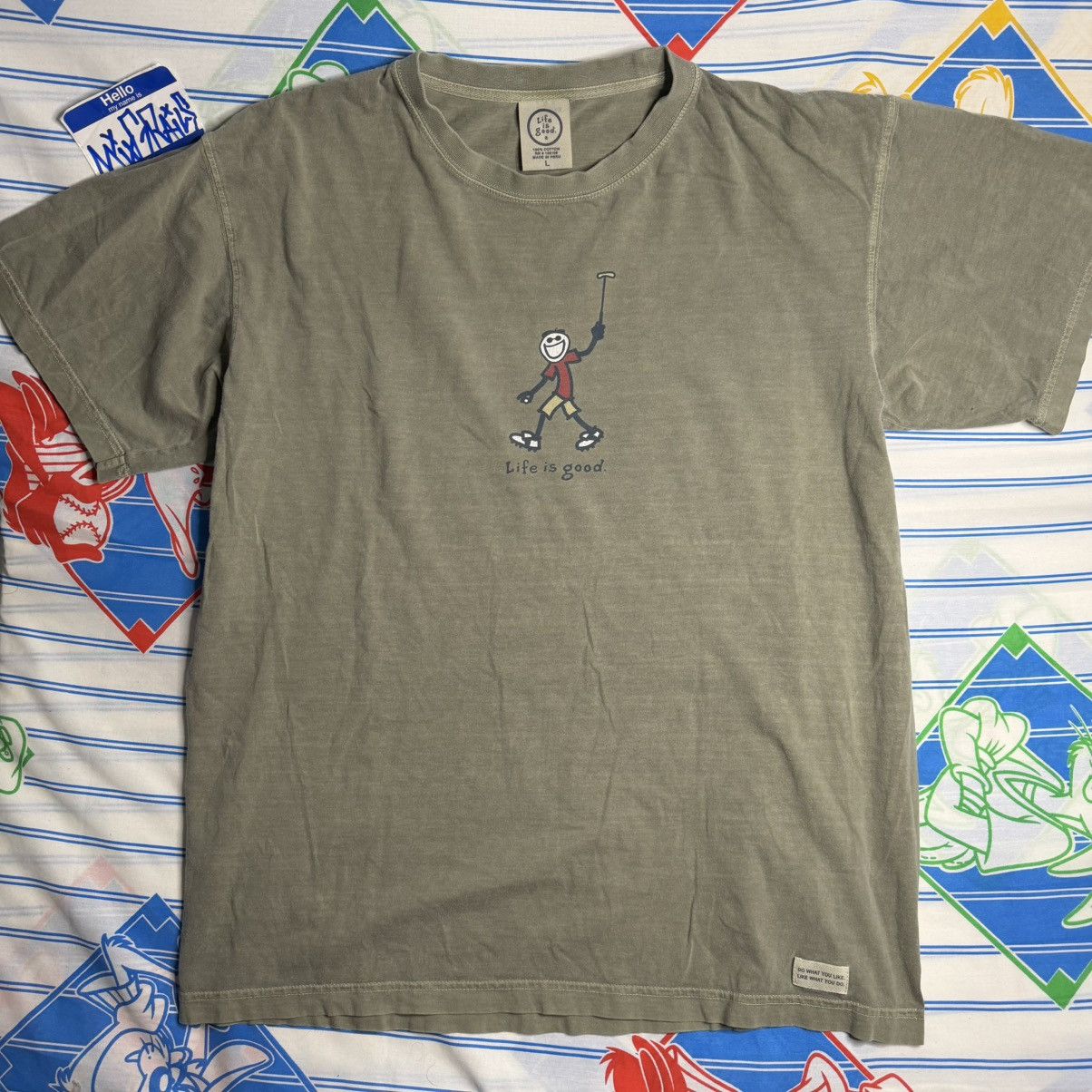 Other Y2k Life is Good golf shirt Size US L / EU 52-54 / 3 - 1 Thumbnail