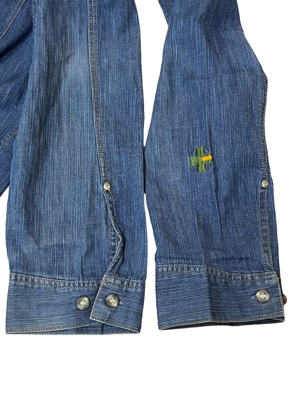 Jean Charles De Castelbajac GRAIL🔥JEAN CHARLES DE CASTELBAJAC DENIM BUTTON UPS SHIRT Size US L / EU 52-54 / 3 - 9 Thumbnail