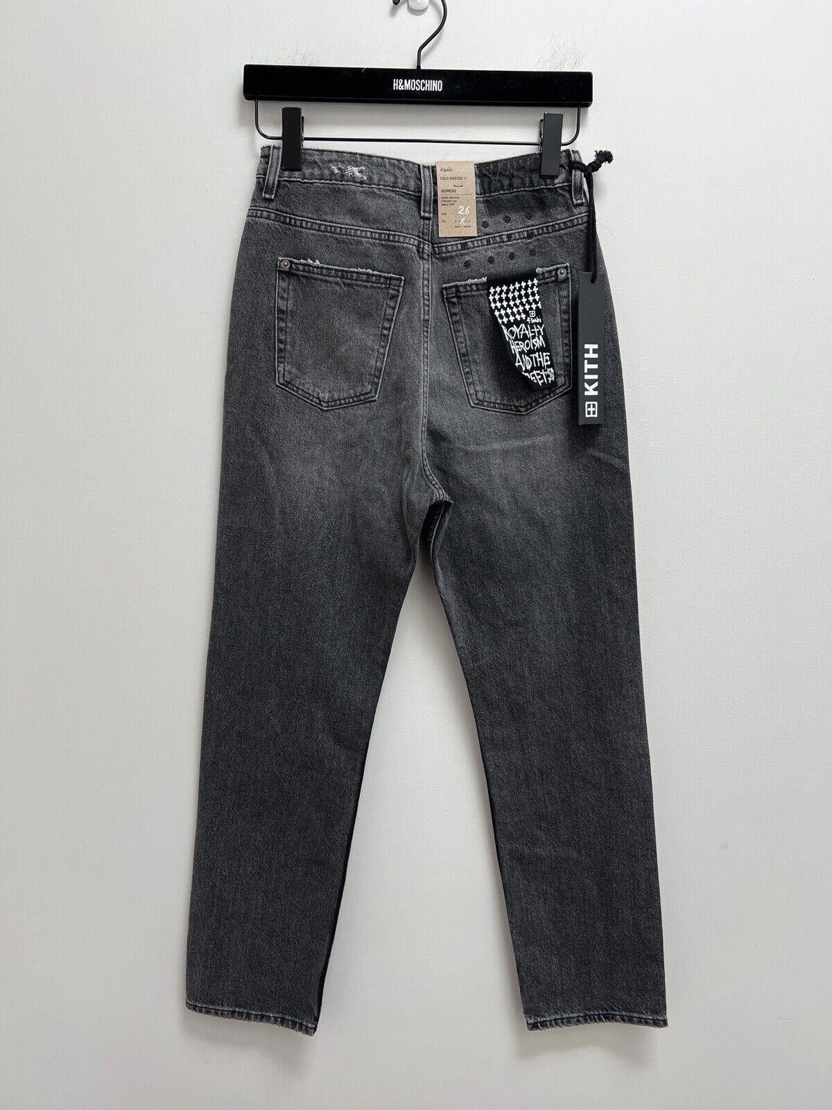 Kith new Ksubi Kith womens denim jeans 26 8 chlo wasted black Size 26" / US 2 / IT 38 - 5 Thumbnail