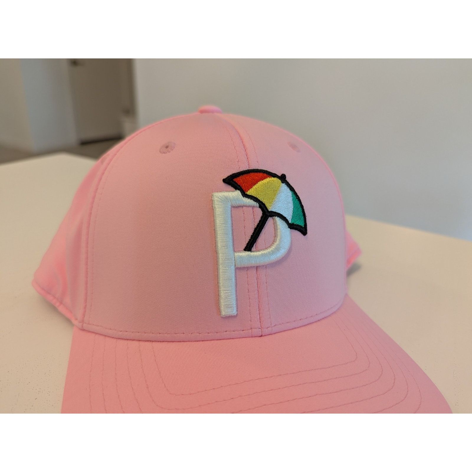 Puma Puma Arnold Palmer Pink Snapback Golf Hat Flexfit NEW Size ONE SIZE - 2 Thumbnail
