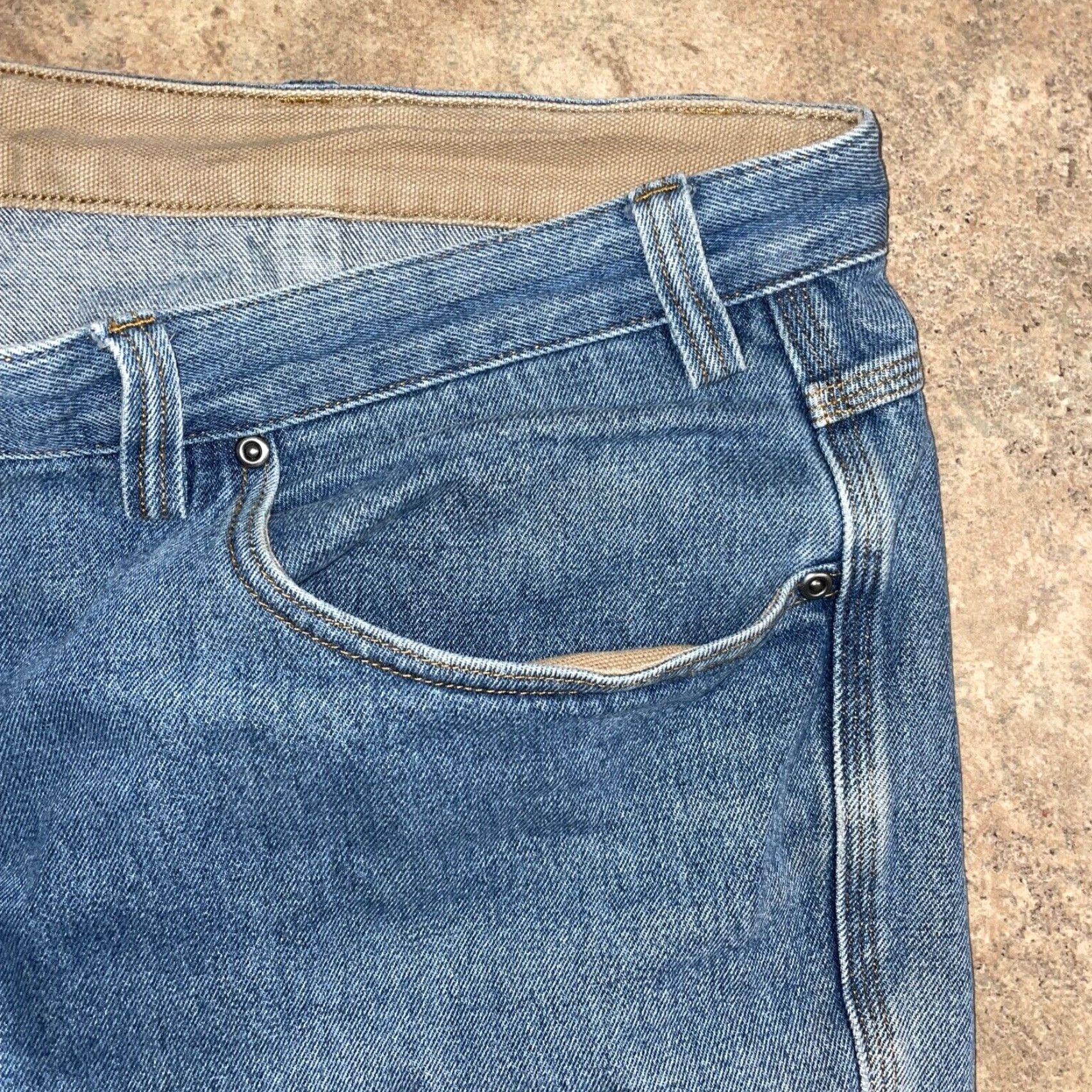 CO Duluth Trading Co Straight Jeans Mens 44 x 32 Blue Size US 44 / EU 60 - 2 Thumbnail