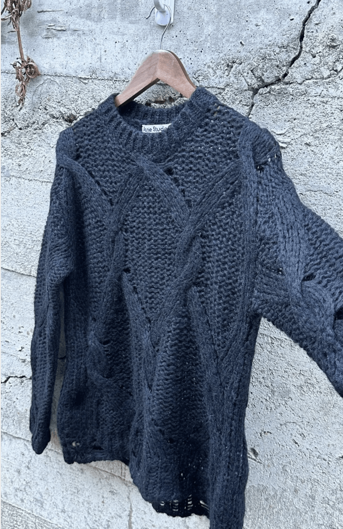 Acne Studios RARE GRAIL Acne Studios Intricate webbed sweater Size US S / EU 44-46 / 1 - 3 Thumbnail