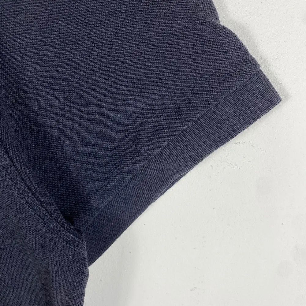 Burberry BURBERRY LONDON Slim Fit Embroidery Logo Navy Polo Shirt Size US XL / EU 56 / 4 - 3 Thumbnail