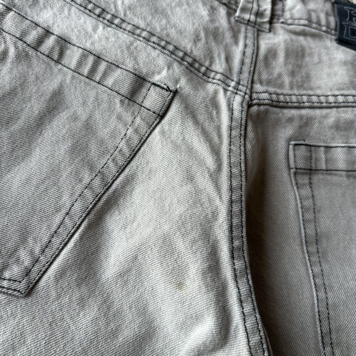 Other Digits 238 Robo Denim Grey JNCO Style Wide Leg Men’s Jeans Size US 32 / EU 48 - 11 Thumbnail