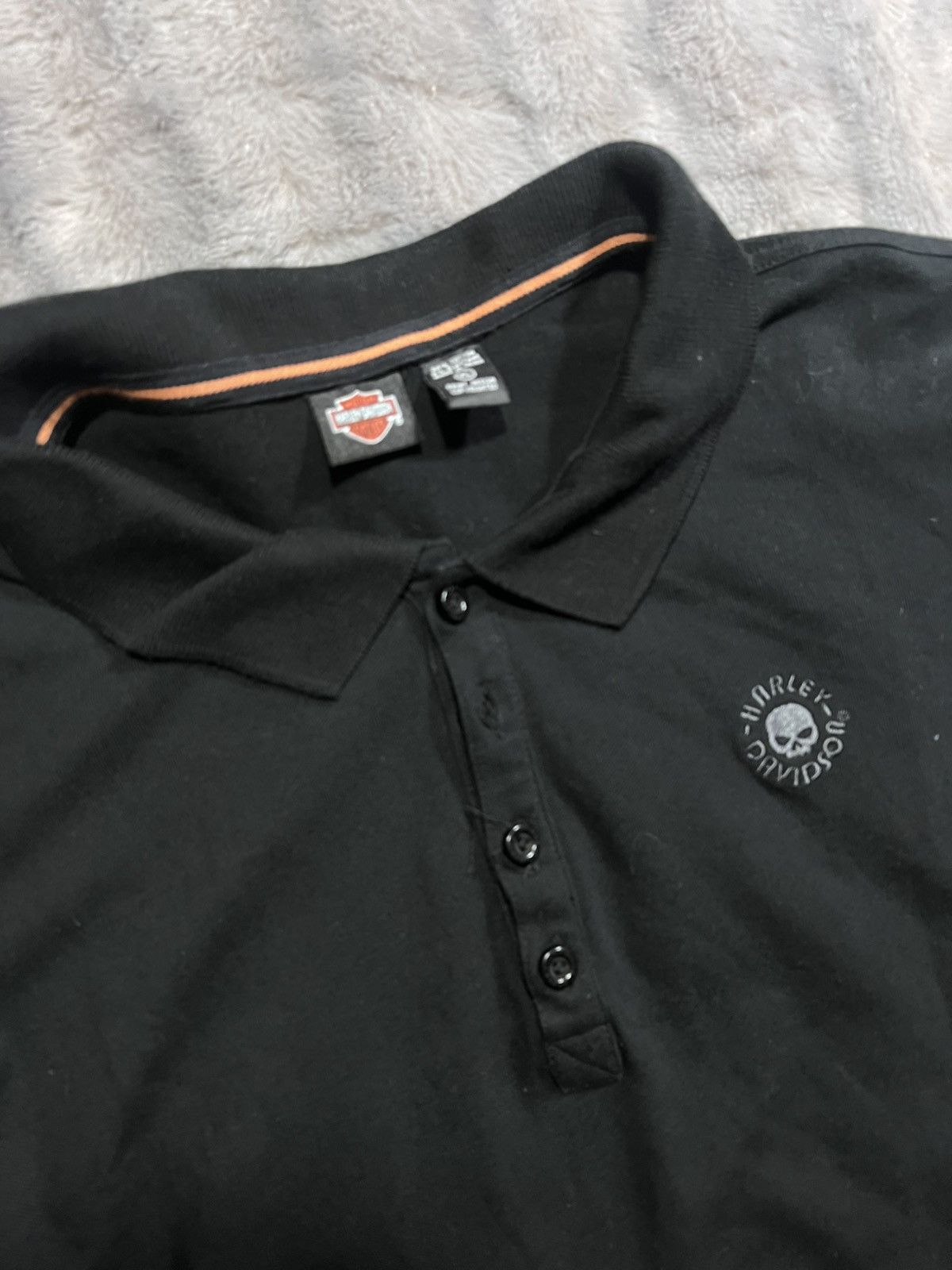 Harley Davidson Women black harley davidson polo Size US M / EU 48-50 / 2 - 3 Thumbnail