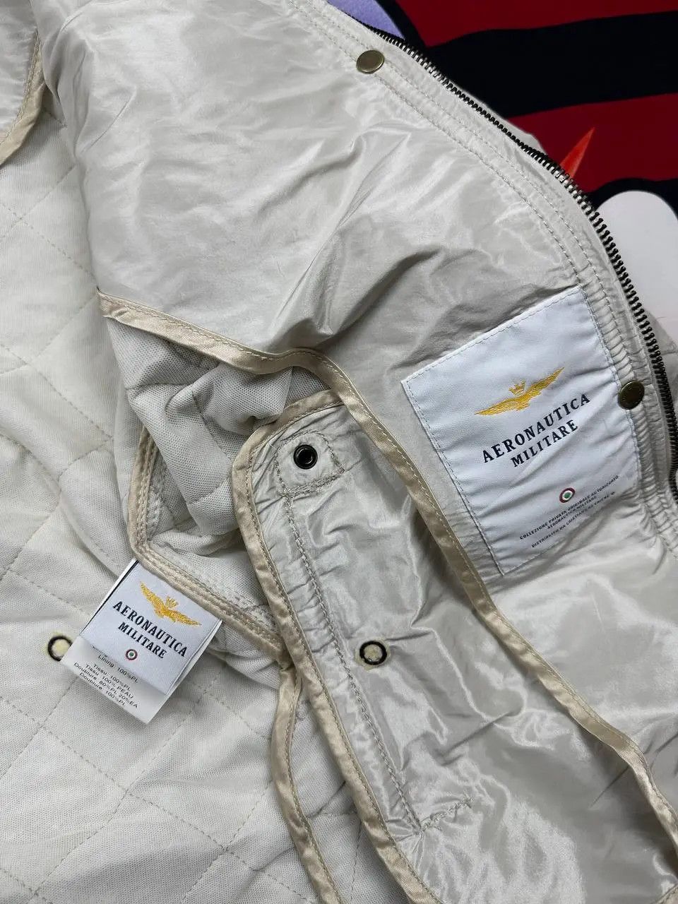 Aeronautica Militare Aeronautica Aviation Militare quilted leather jacket Size XS Size XS / US 0-2 / IT 36-38 - 7 Thumbnail