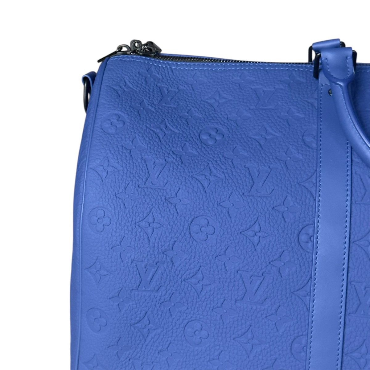 Louis Vuitton *RARE* Louis Vuitton Keepall Bandouliere 50 Racing Blue Size ONE SIZE - 5 Thumbnail