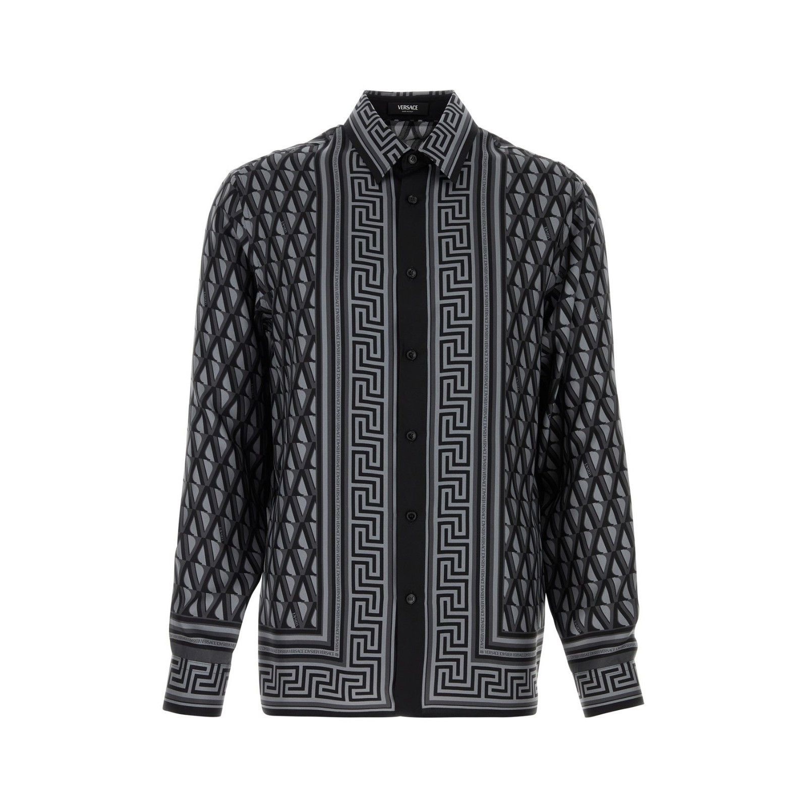 Versace VERSACE Silk Shirt New & Authentic (Men's size:L;) Size US L / EU 52-54 / 3 - 1 Thumbnail