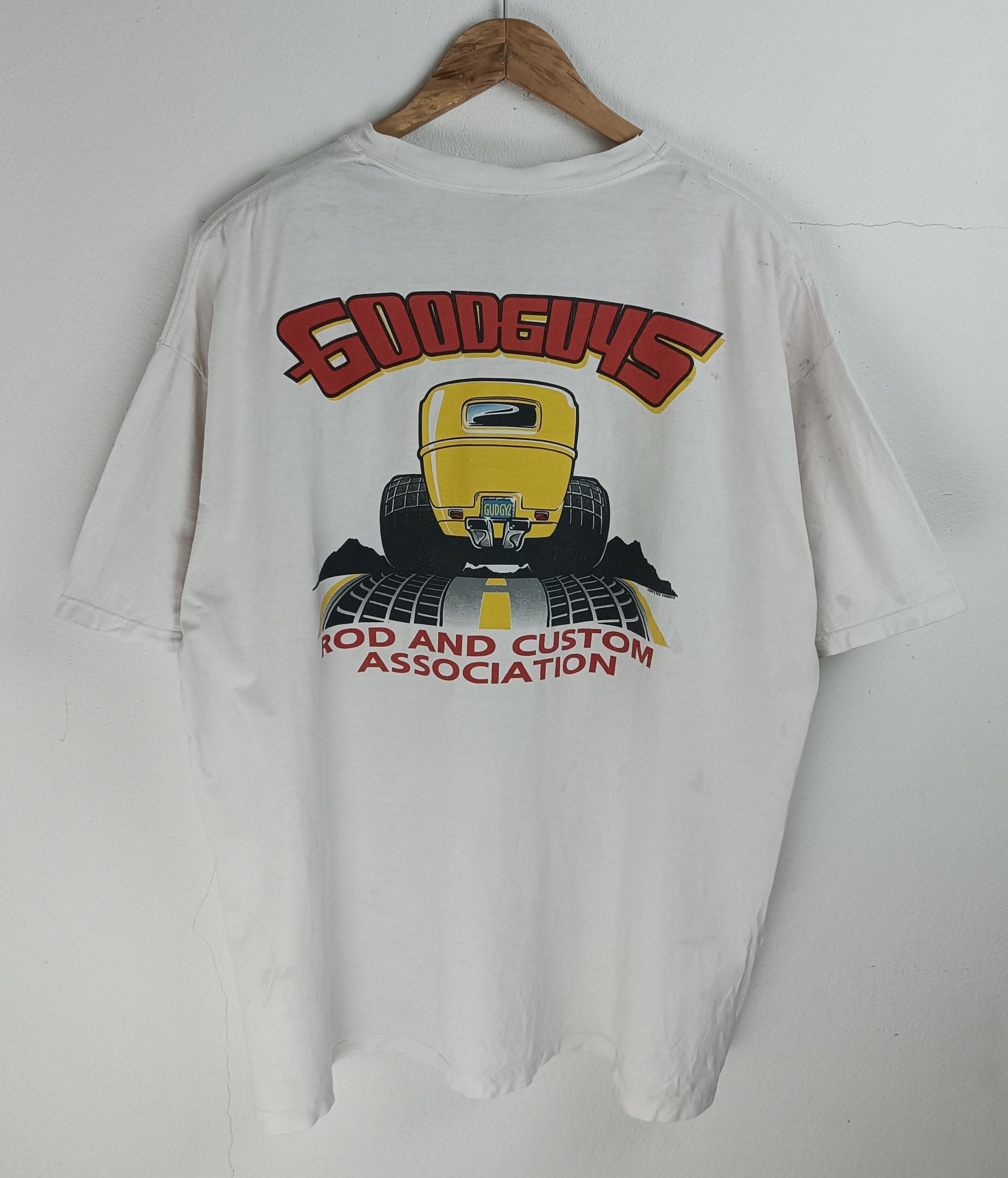Other VINTAGE '98 GOODGUYS 1ST SOUTHWEST NATIONALS DISTRESSED TEE Size US XL / EU 56 / 4 - 4 Thumbnail