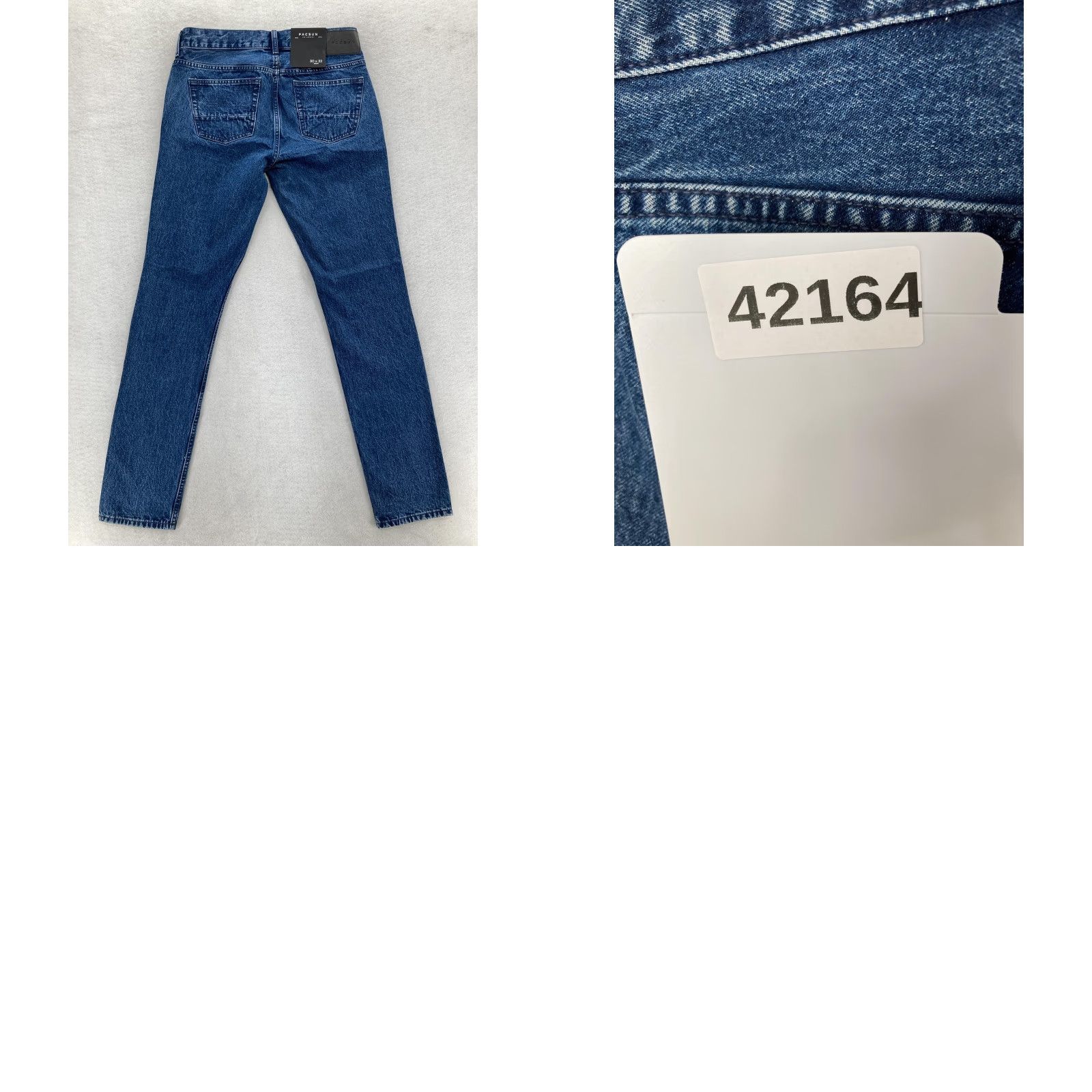 Pacsun PacSun Jeans Mens 30x32 Blue Skinny Fit Denim 5-Pocket Zip Fly Casual Classic Size US 30 / EU 46 - 9 Thumbnail