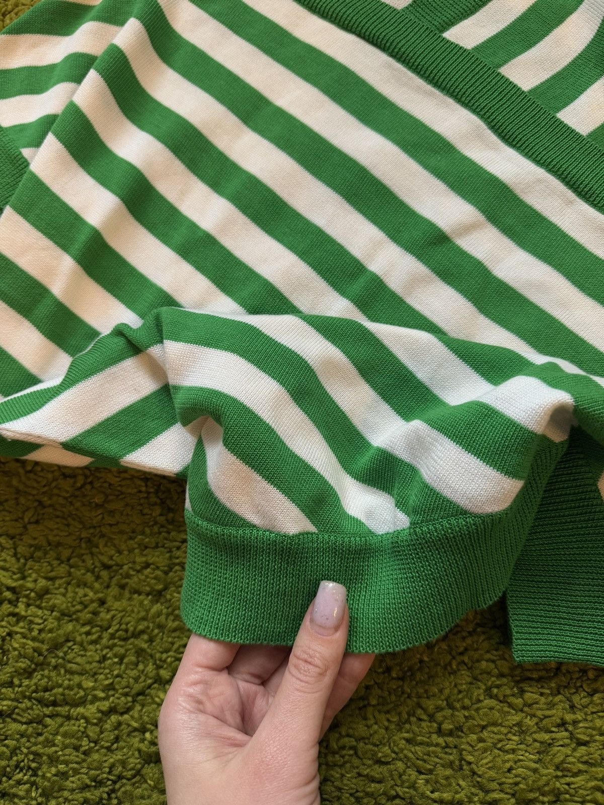 Celine × Vintage Celine 1980s vintage archive striped vest Size M / US 6-8 / IT 42-44 - 3 Thumbnail