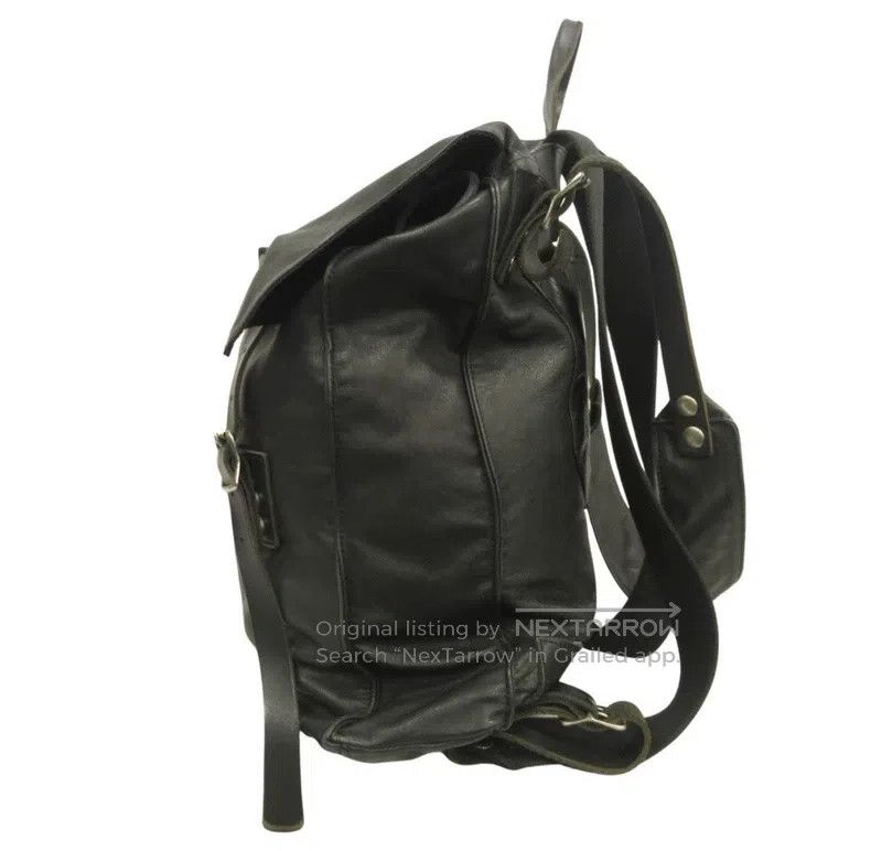 Yohji Yamamoto Yohji Yamamoto Single or Double Shoulder Leather Satchel Size ONE SIZE - 3 Thumbnail