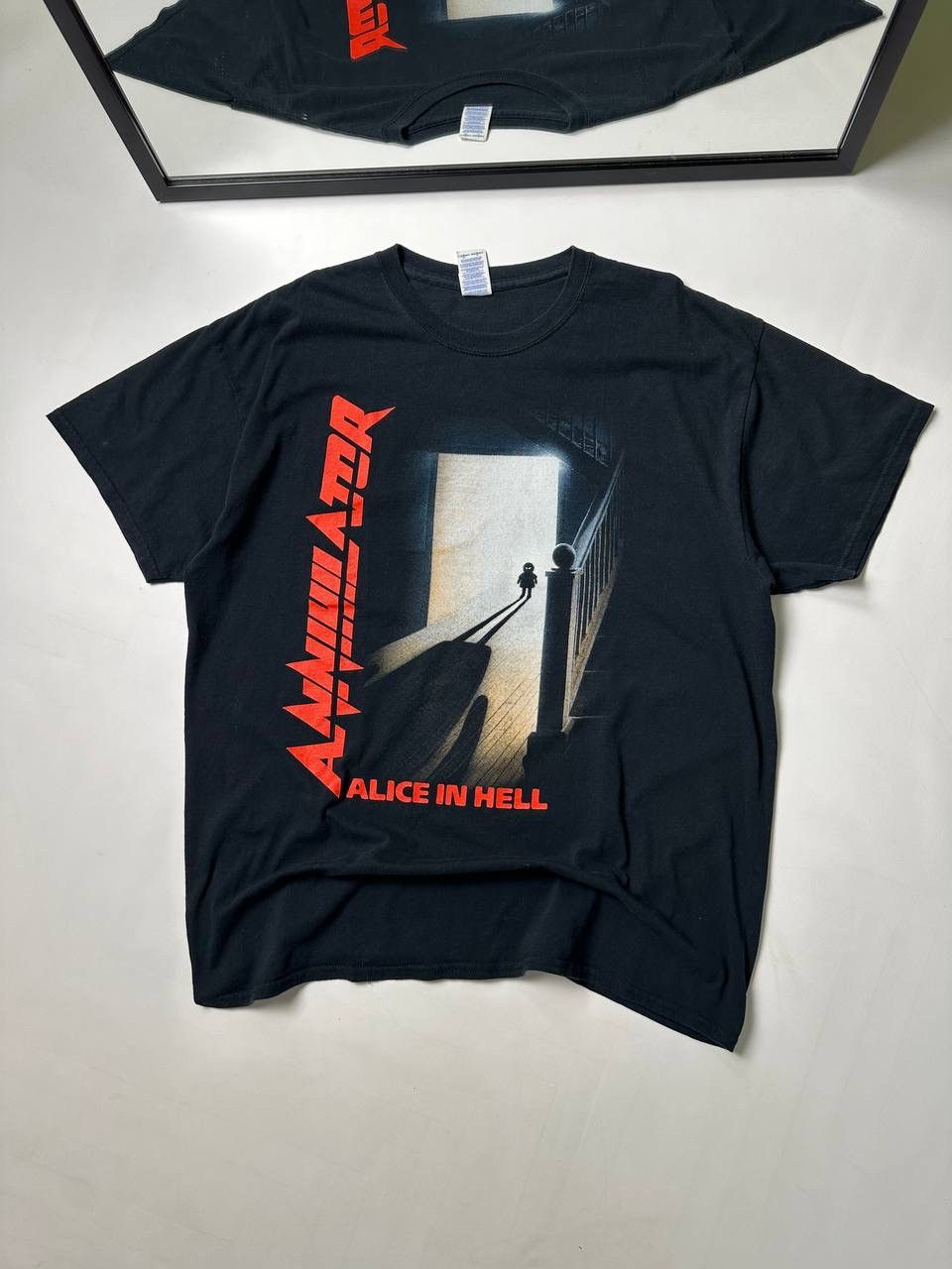 Band Tees Annihilator - Alice in Hell Black Hard Metal T Shirt Size US XL / EU 56 / 4 - 1 Thumbnail