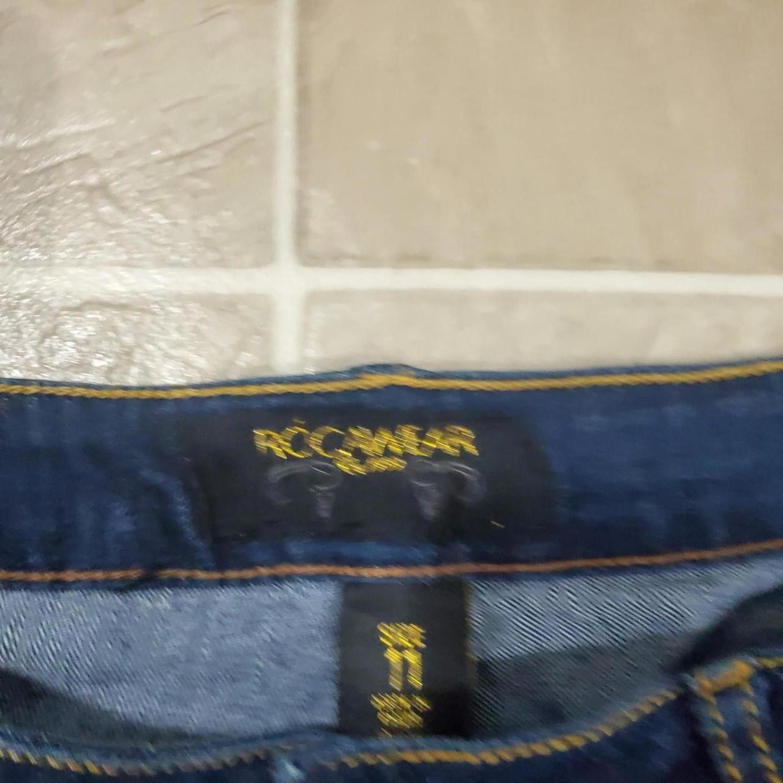 Rocawear Rocawear Women's Navy and Blue Jeans Size 34" / US 12 / IT 48 - 3 Thumbnail