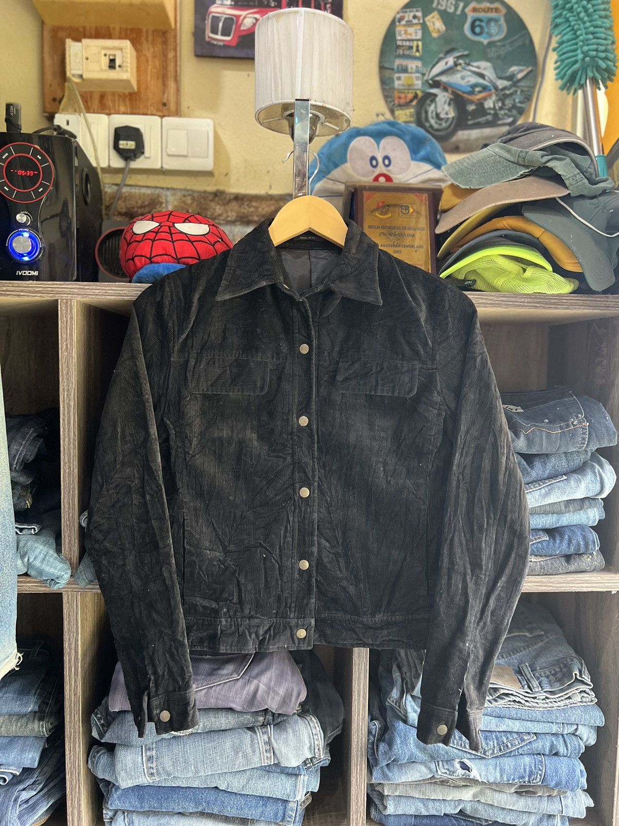 🔥Comme Ca Ism Corduroy Denim Jacket