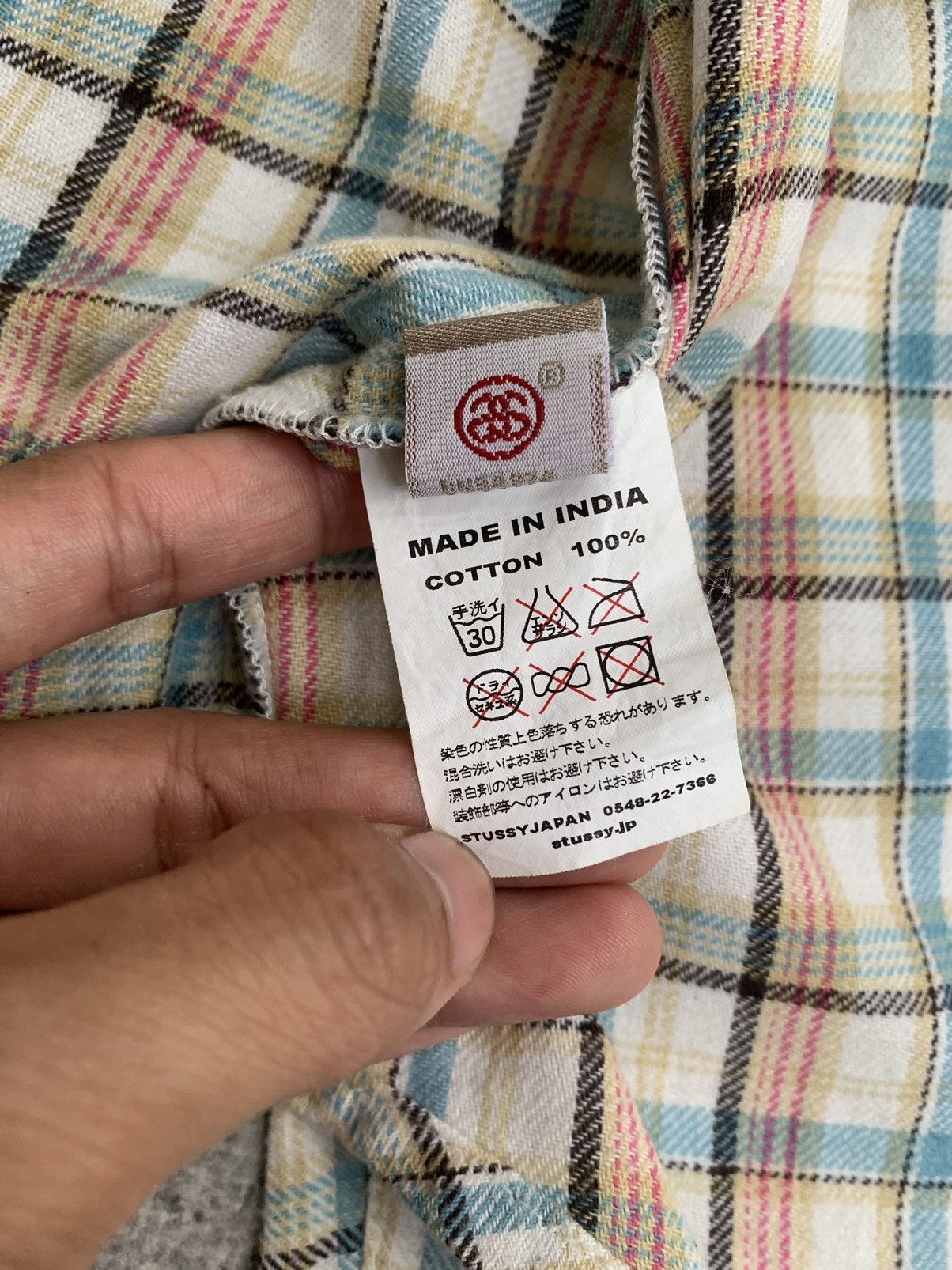 Stussy STUSSY PLAID SHIRT Size US M / EU 48-50 / 2 - 5 Thumbnail